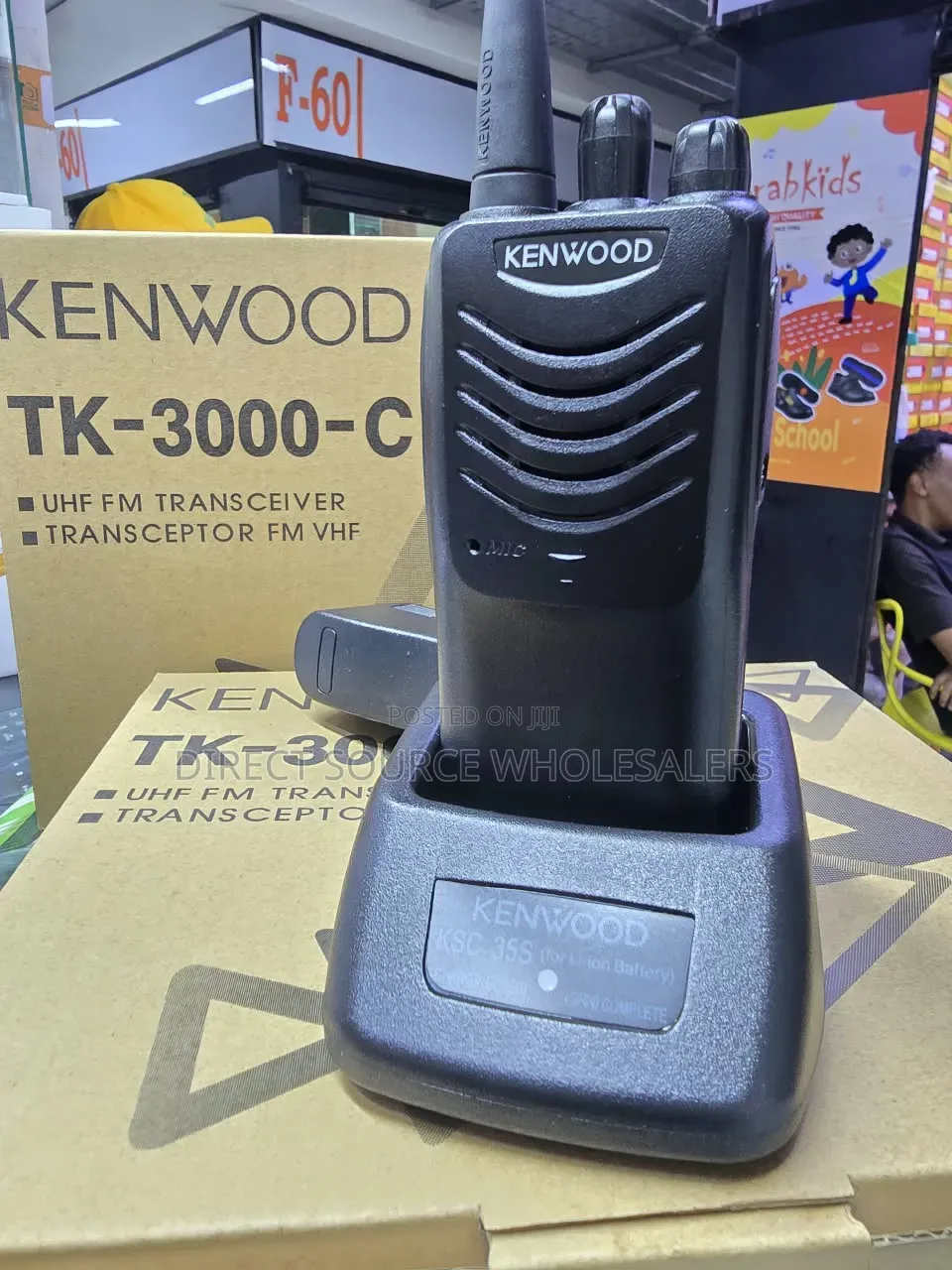 Kenwood TK-3000-C Reliable UHF Handheld Transceiver
