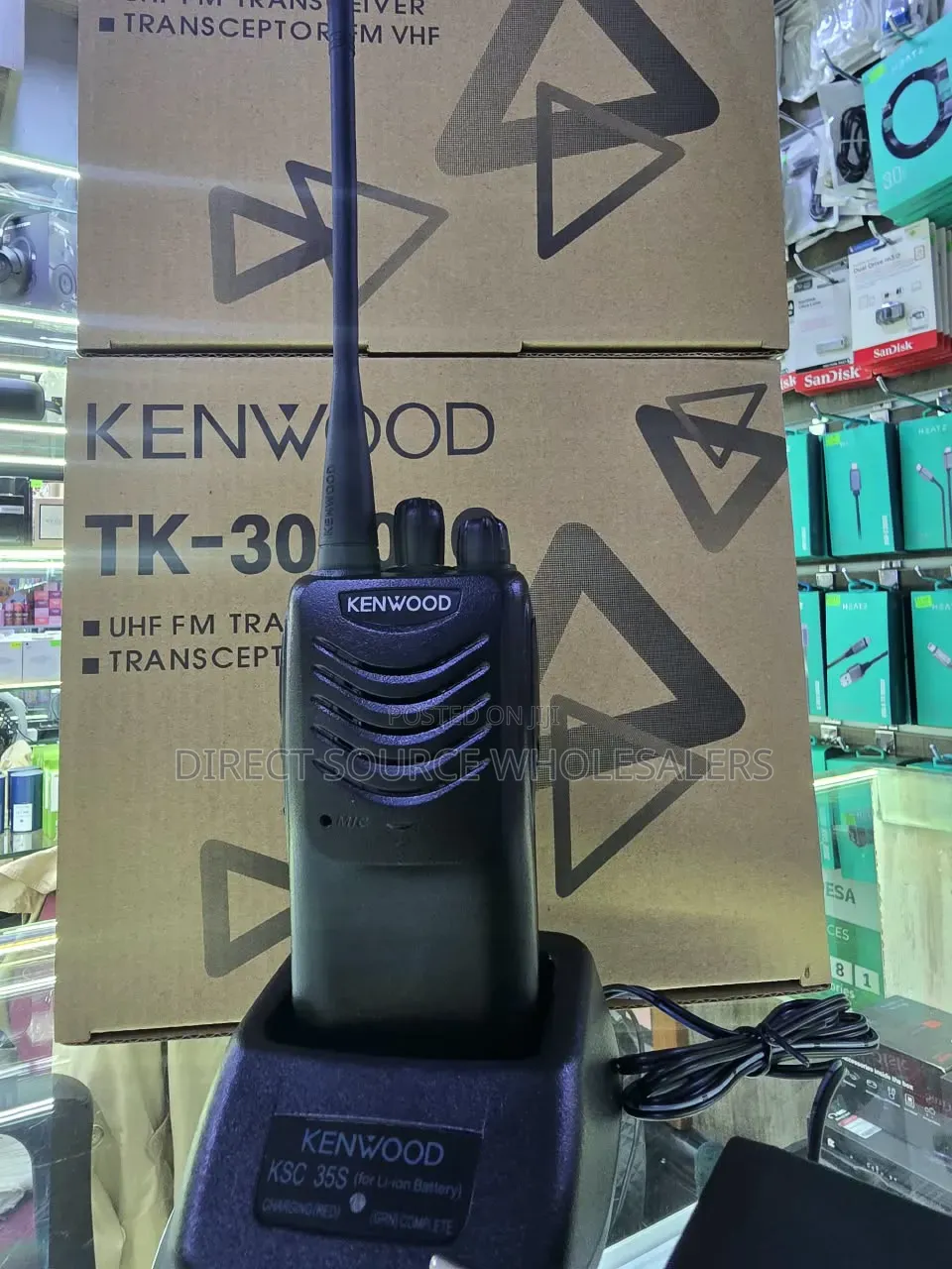 Kenwood TK-3000-C Long Range UHF Walkie Talkie