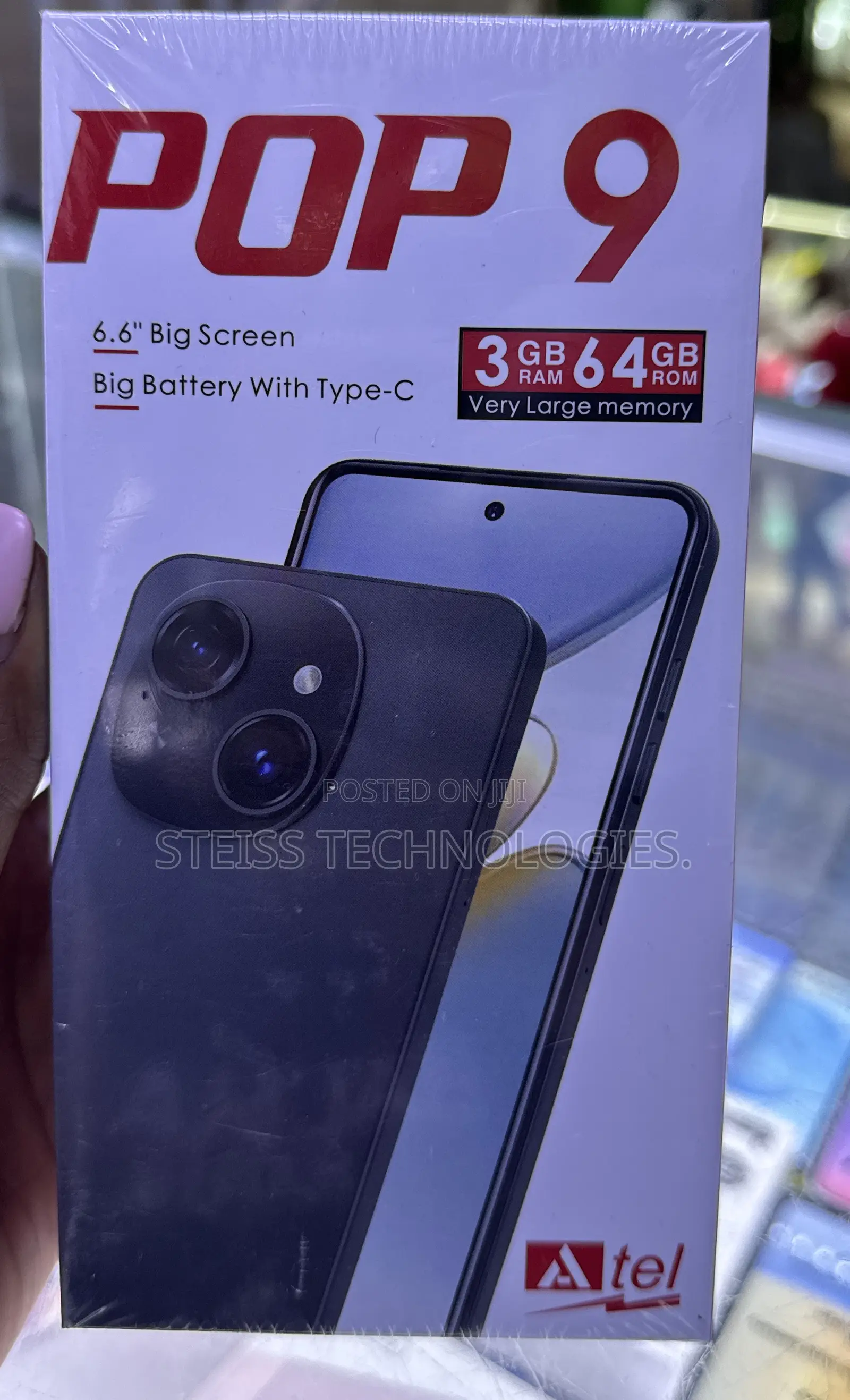 New Mobile Phone 64 GB Black