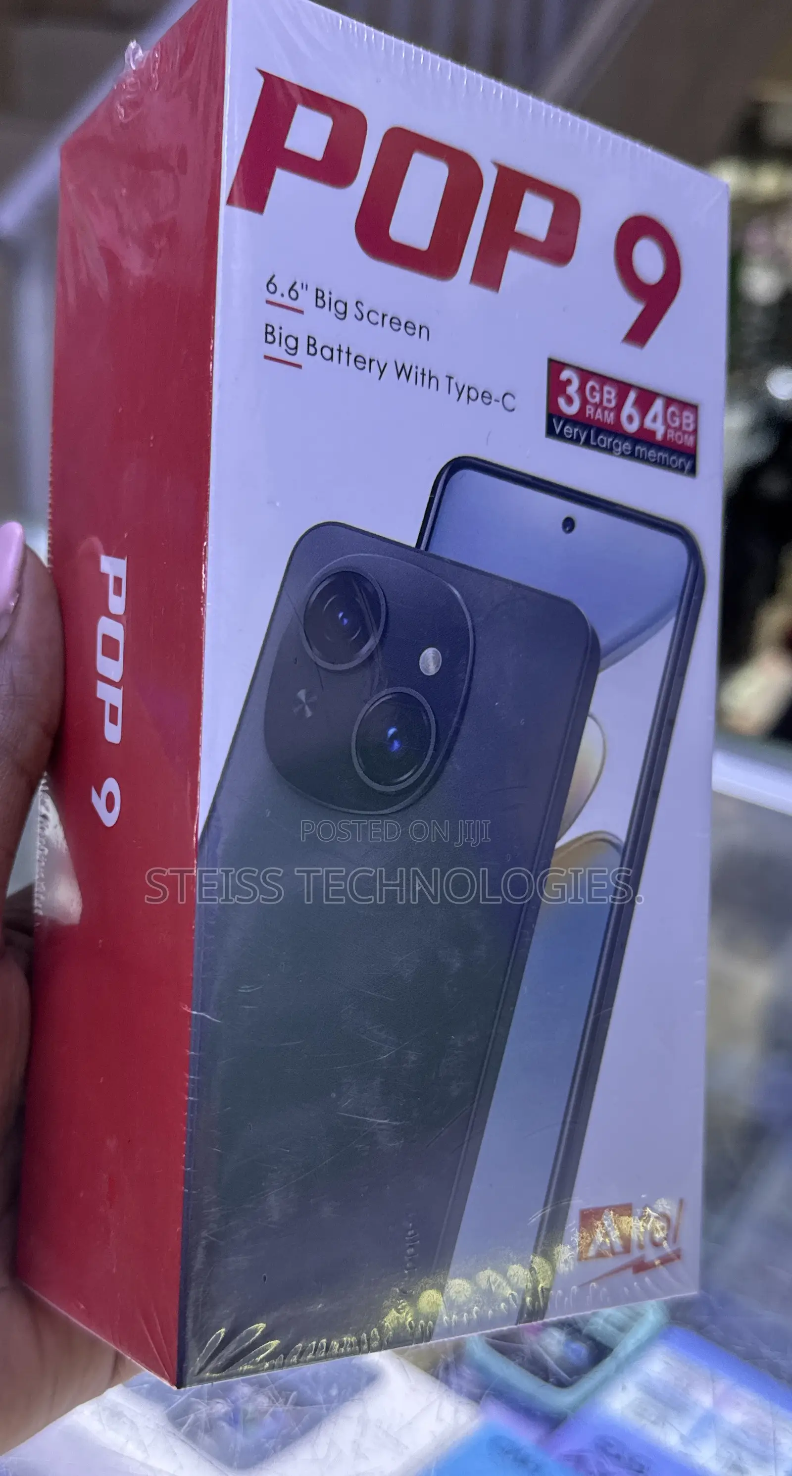 New Mobile Phone 64 GB Black