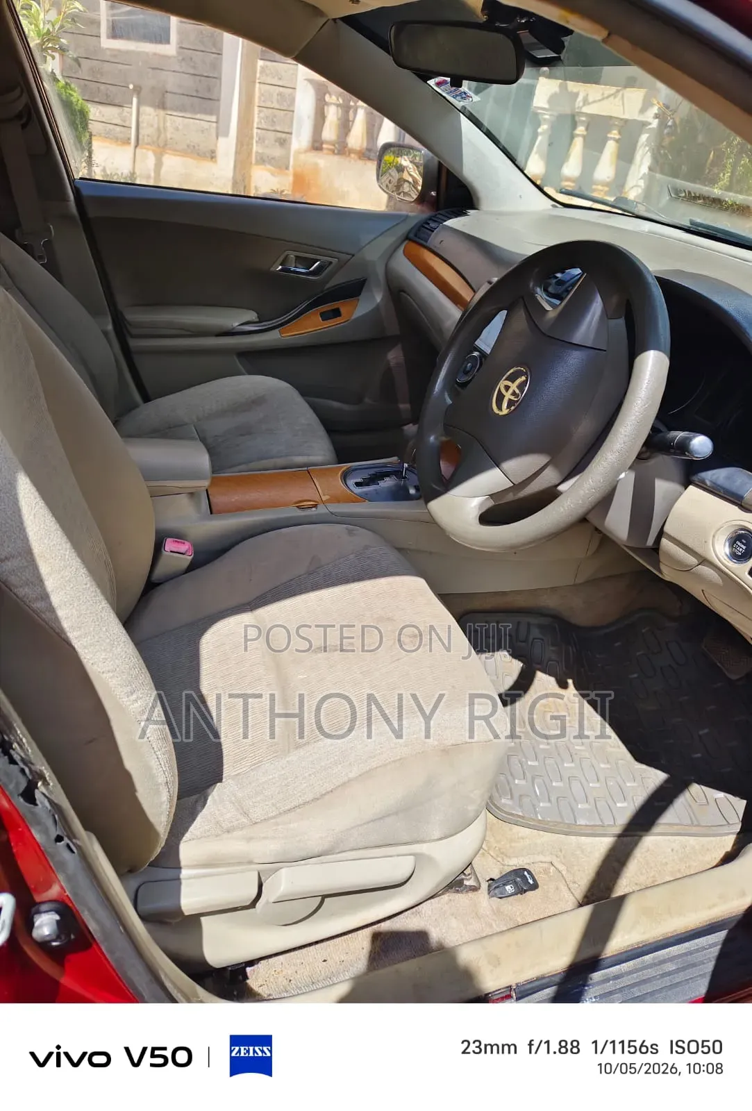 Toyota Allion 2009 Red