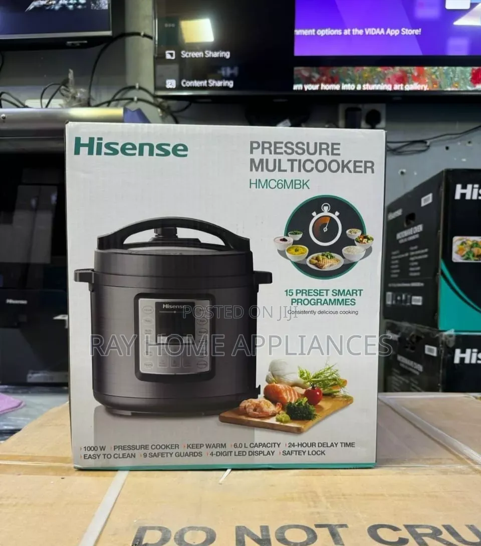 6litres Hisense Pressure Cooker 6-in-1 Multi Cooker