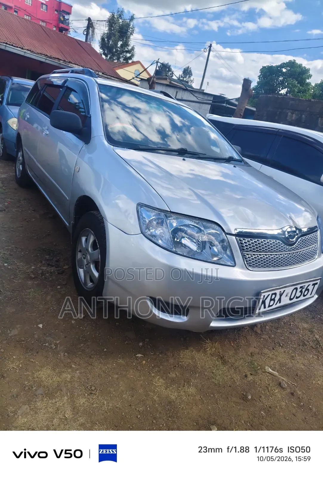 Toyota Corolla Fielder 1.5 Petrol FWD 2008 Silver