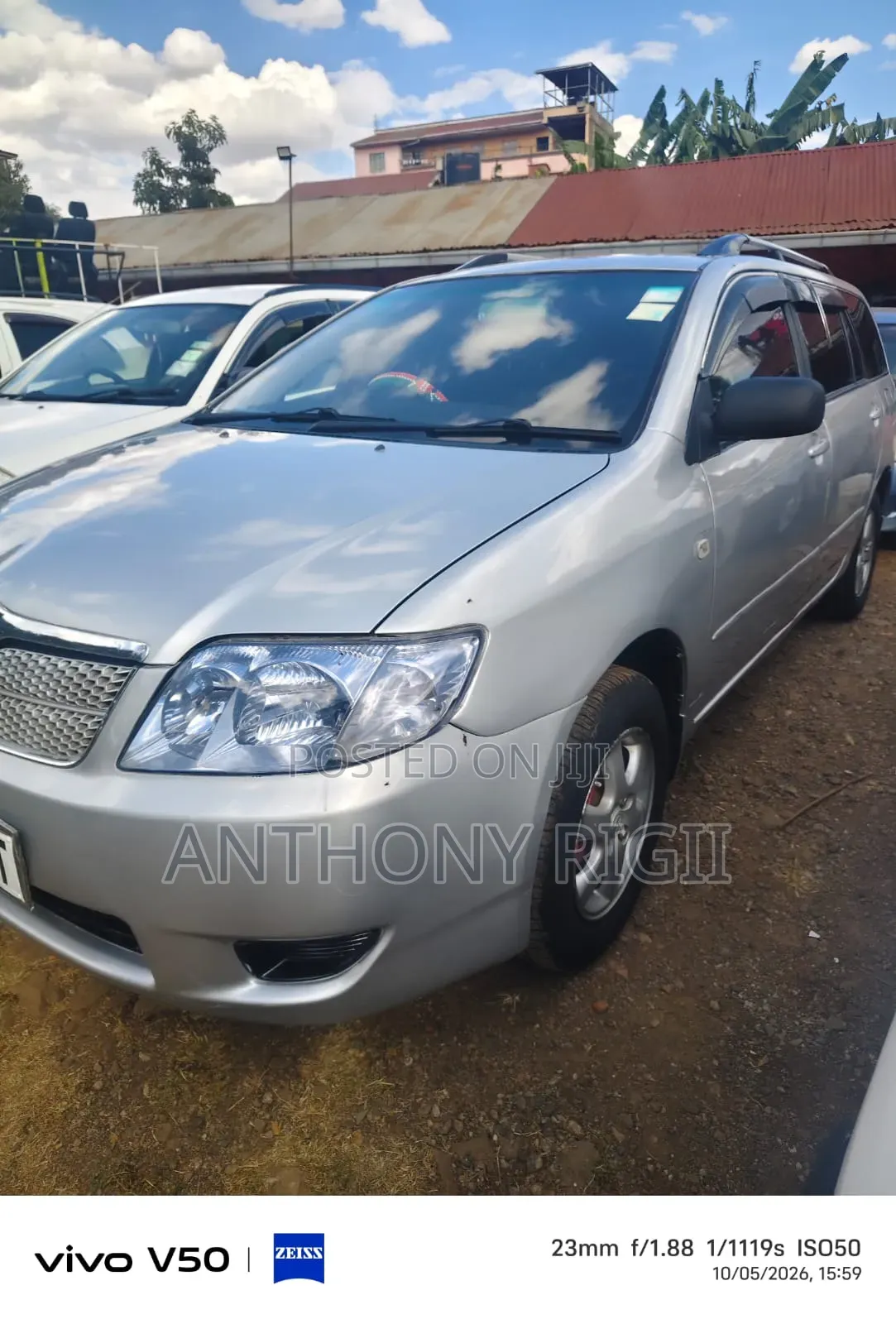 Toyota Corolla Fielder 1.5 Petrol FWD 2008 Silver