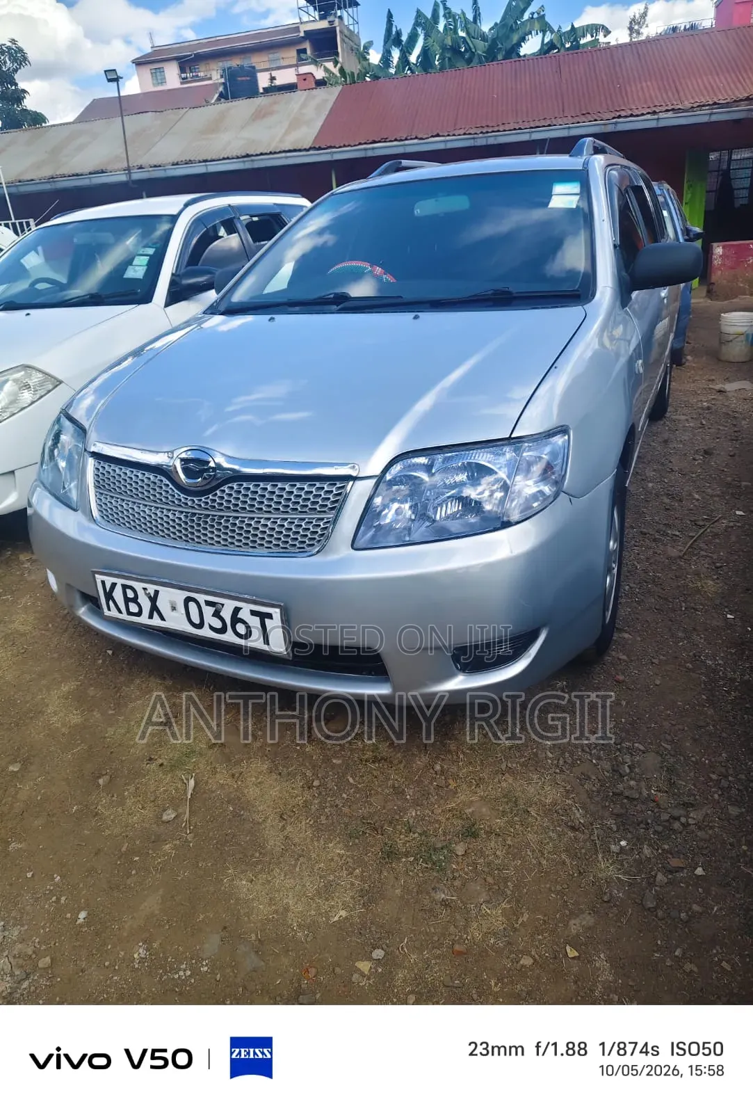 Toyota Corolla Fielder 1.5 Petrol FWD 2008 Silver