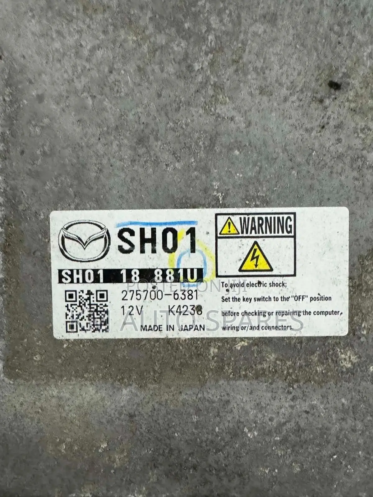 Mazda CX5 Engine Computer (ECU), Diesel, SH Engine.