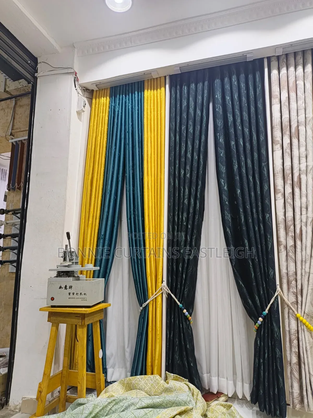 Green Elegant Curtains and Sheers for Hooks