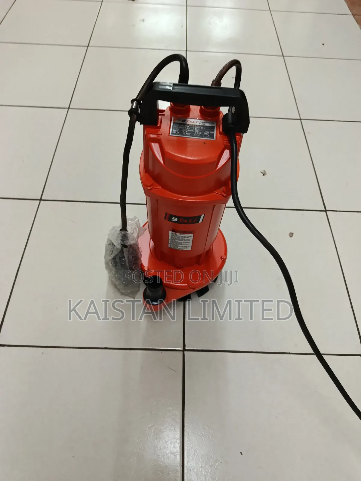 BTALI 1HP Water Pump – 750W Submersible Water Pump, 120l/Min