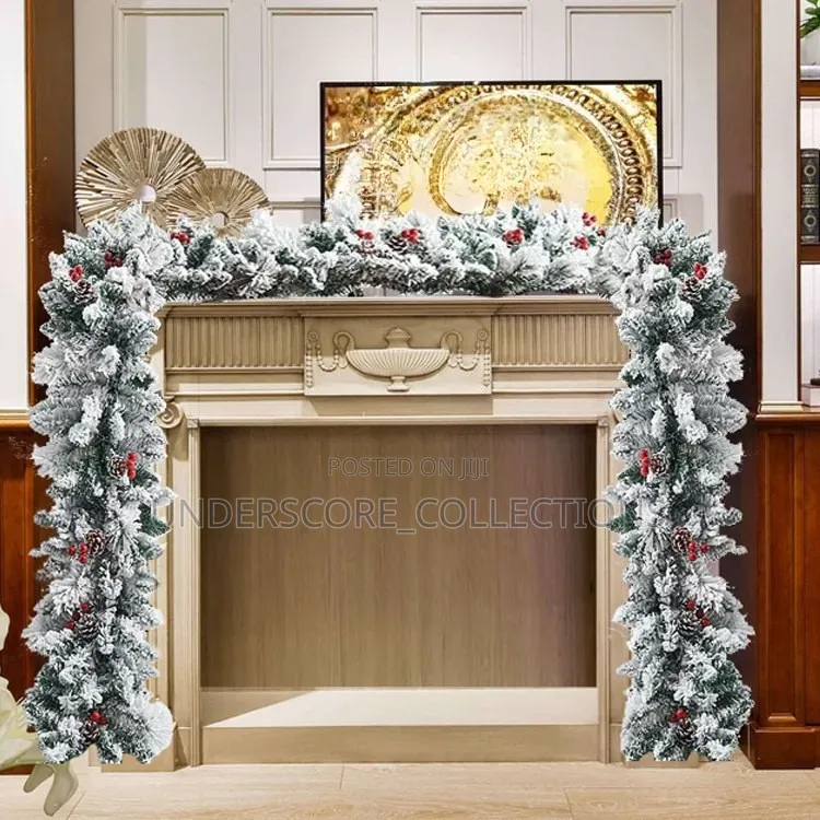 *Christmas Decoration Rattan Plush Falling Snow High Aesthetic