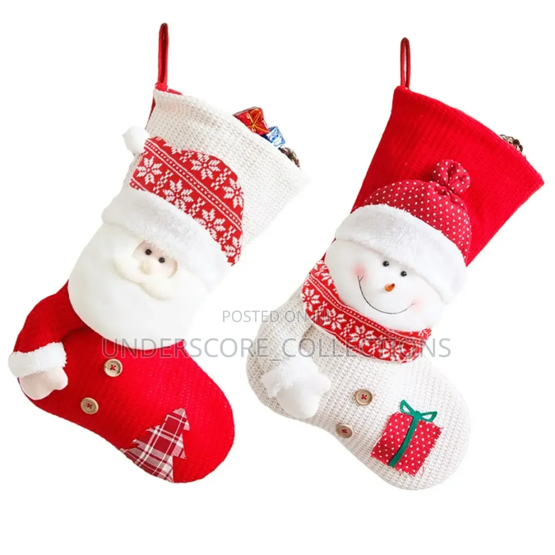 *Large Christmas Stocking Socks Decorations for Home Christmas