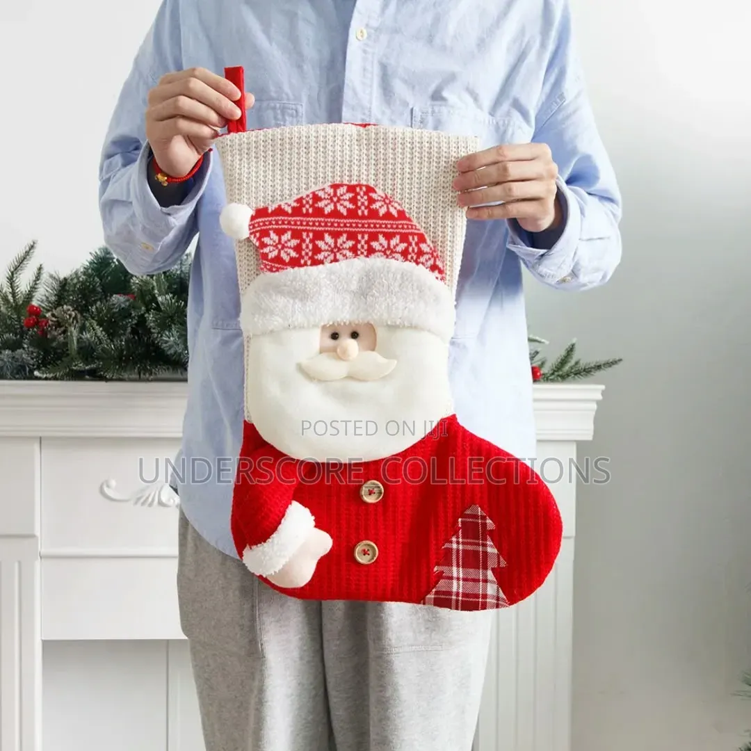 *Large Christmas Stocking Socks Decorations for Home Christmas