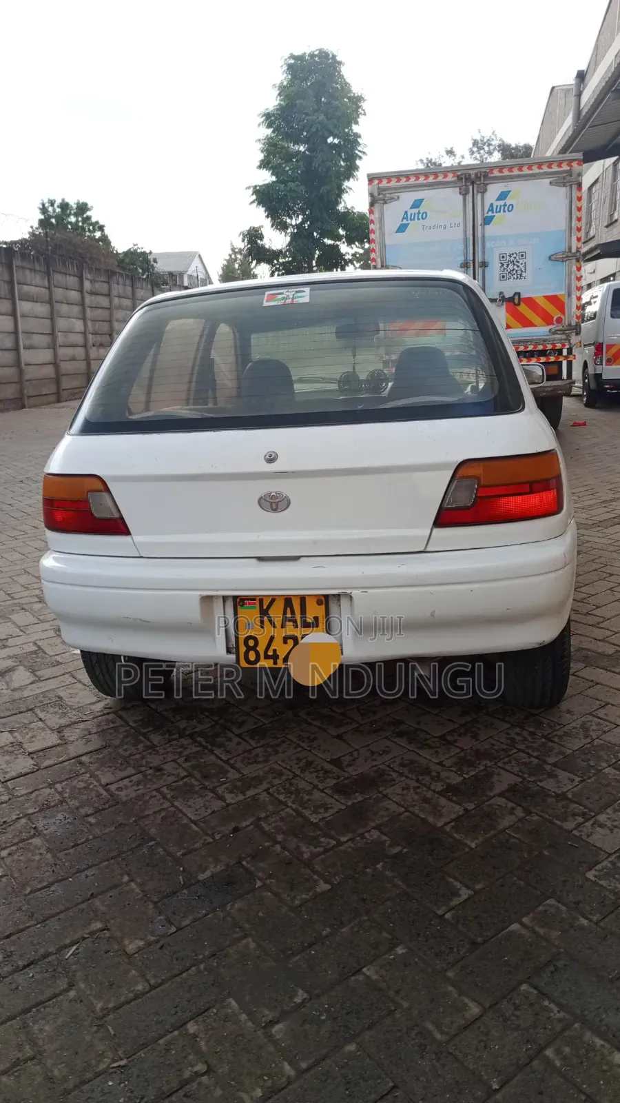 Toyota Starlet 1992 White