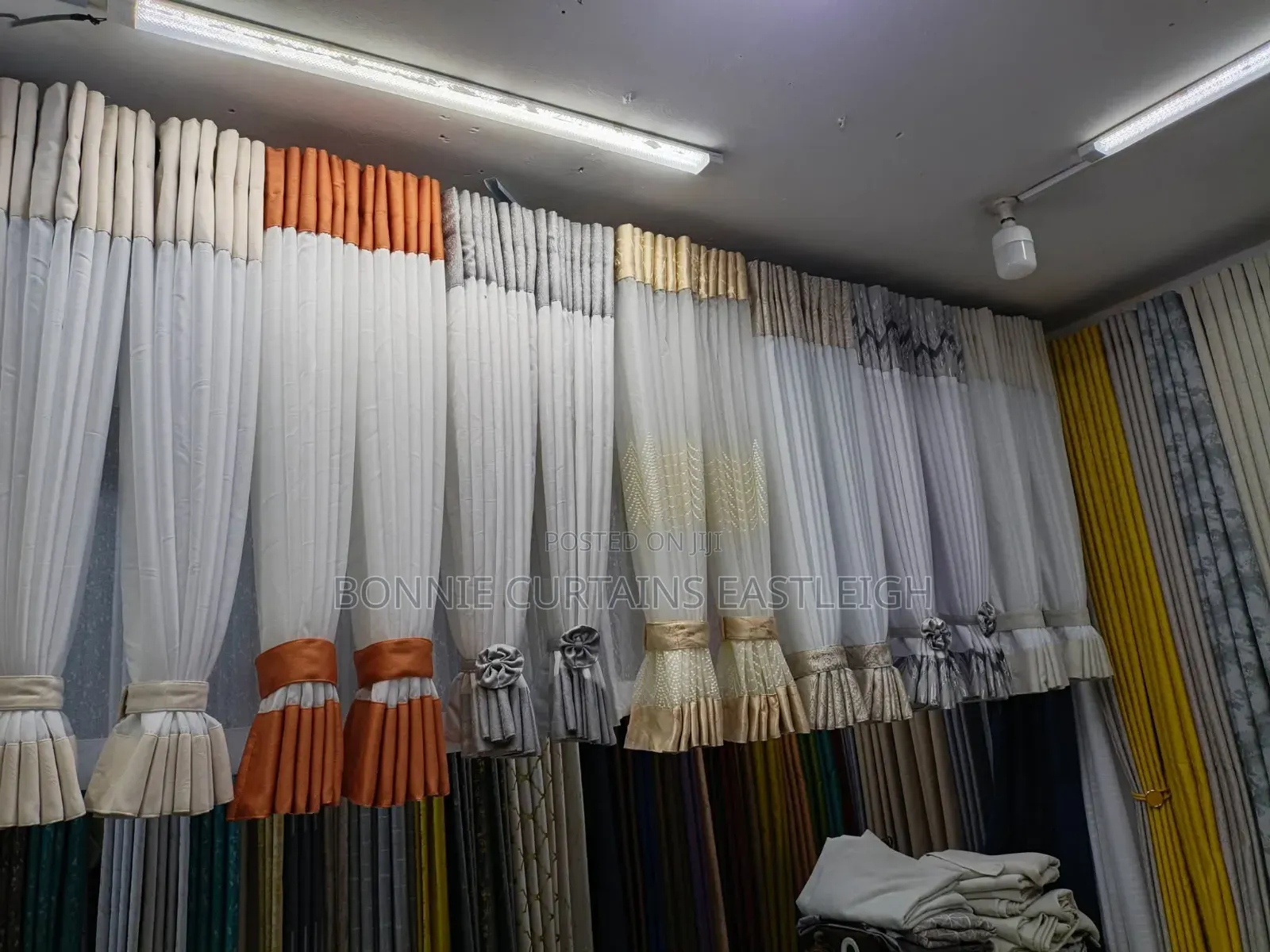 Orange Kitchen Curtains and Sheers for Rings