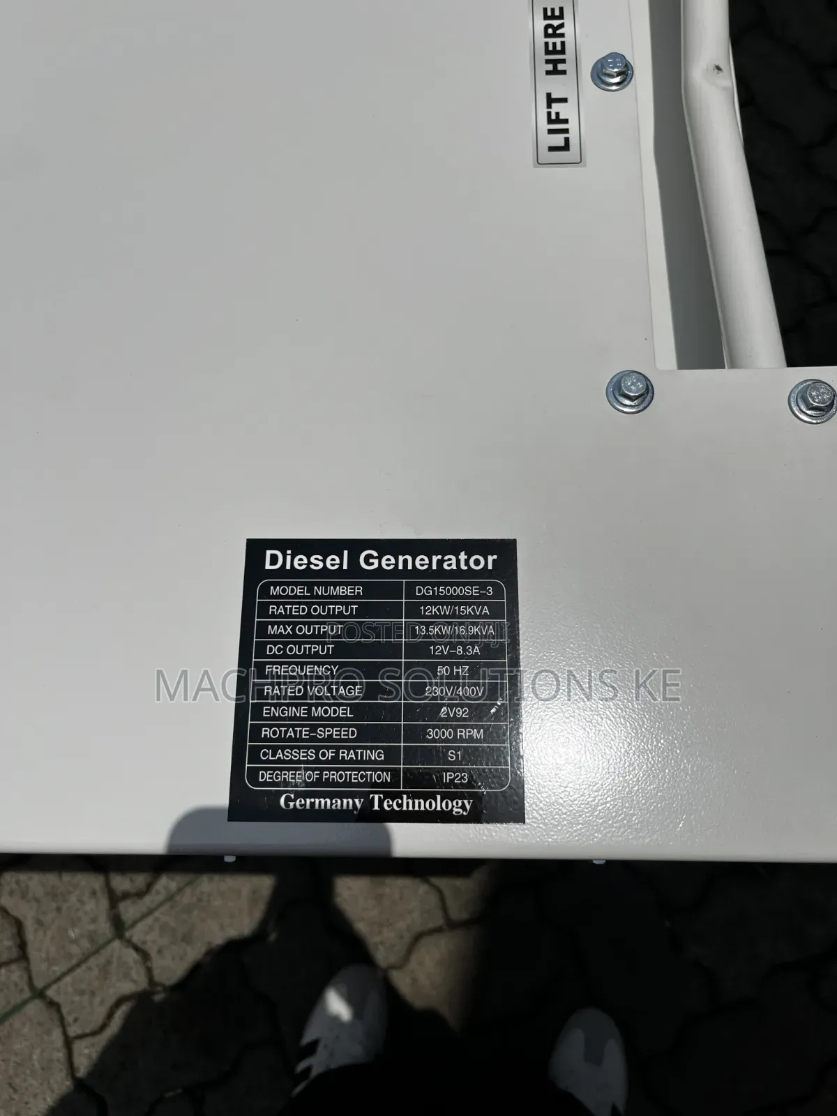 15kva Pulsar Diesel Generator
