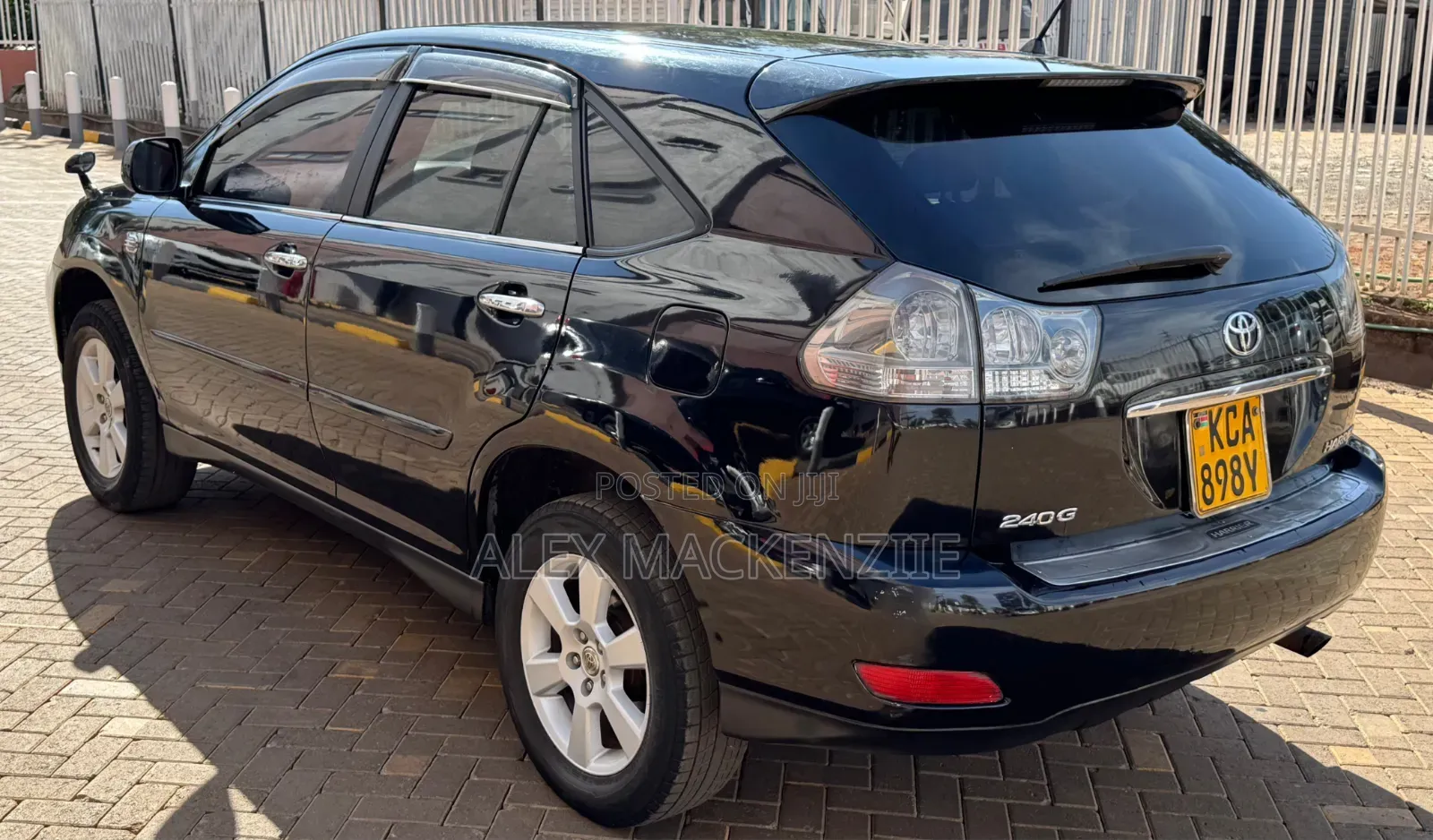Toyota Harrier 2007 Black