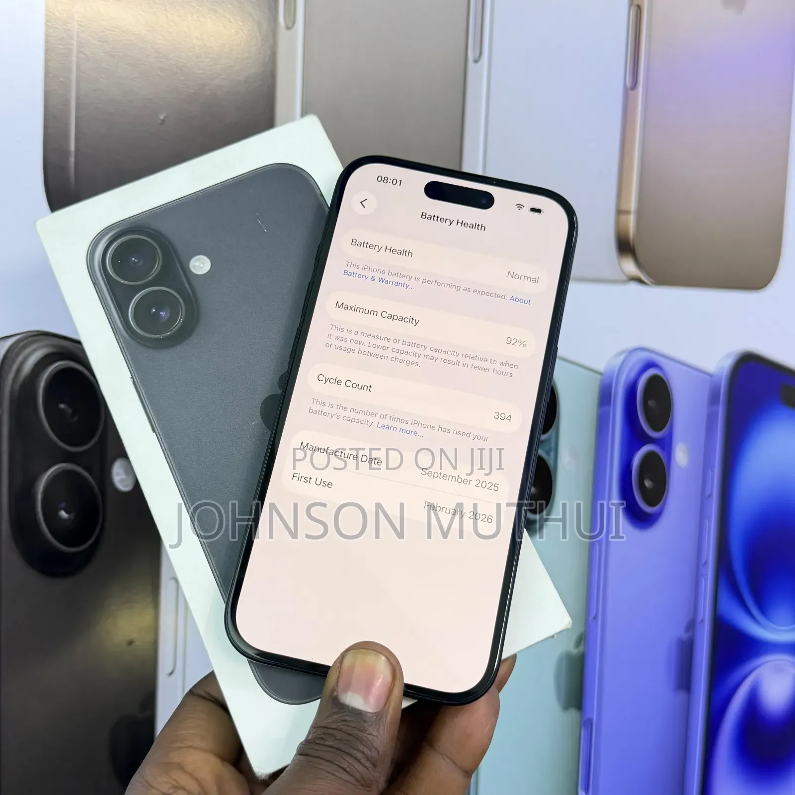 Apple iPhone 16 128 GB Black
