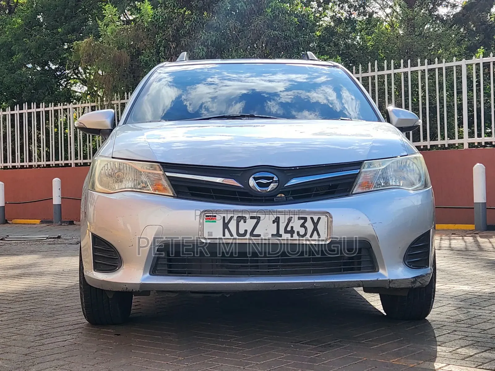 Toyota Corolla Fielder 2013 Silver