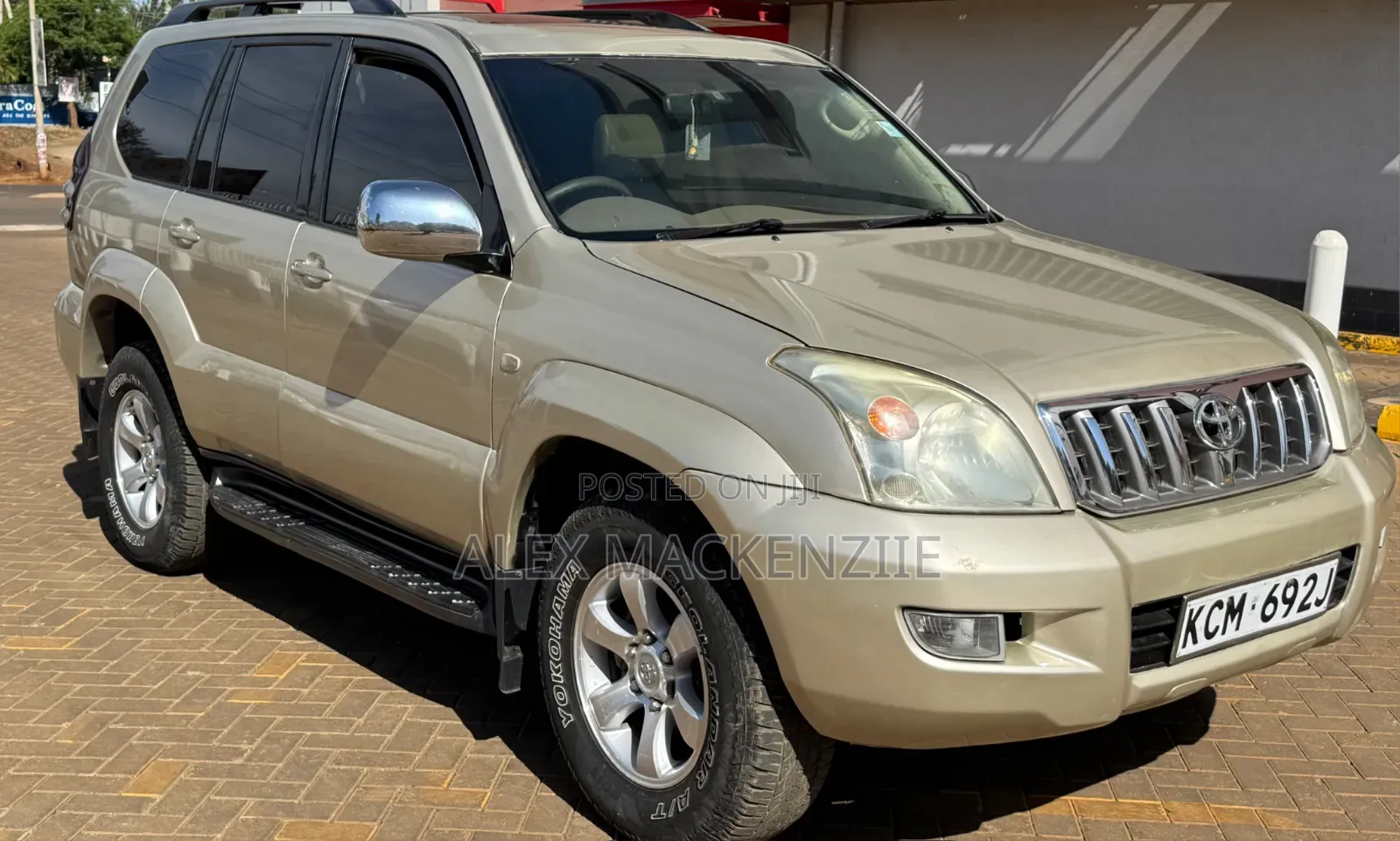 Toyota Land Cruiser Prado 2008 Gold