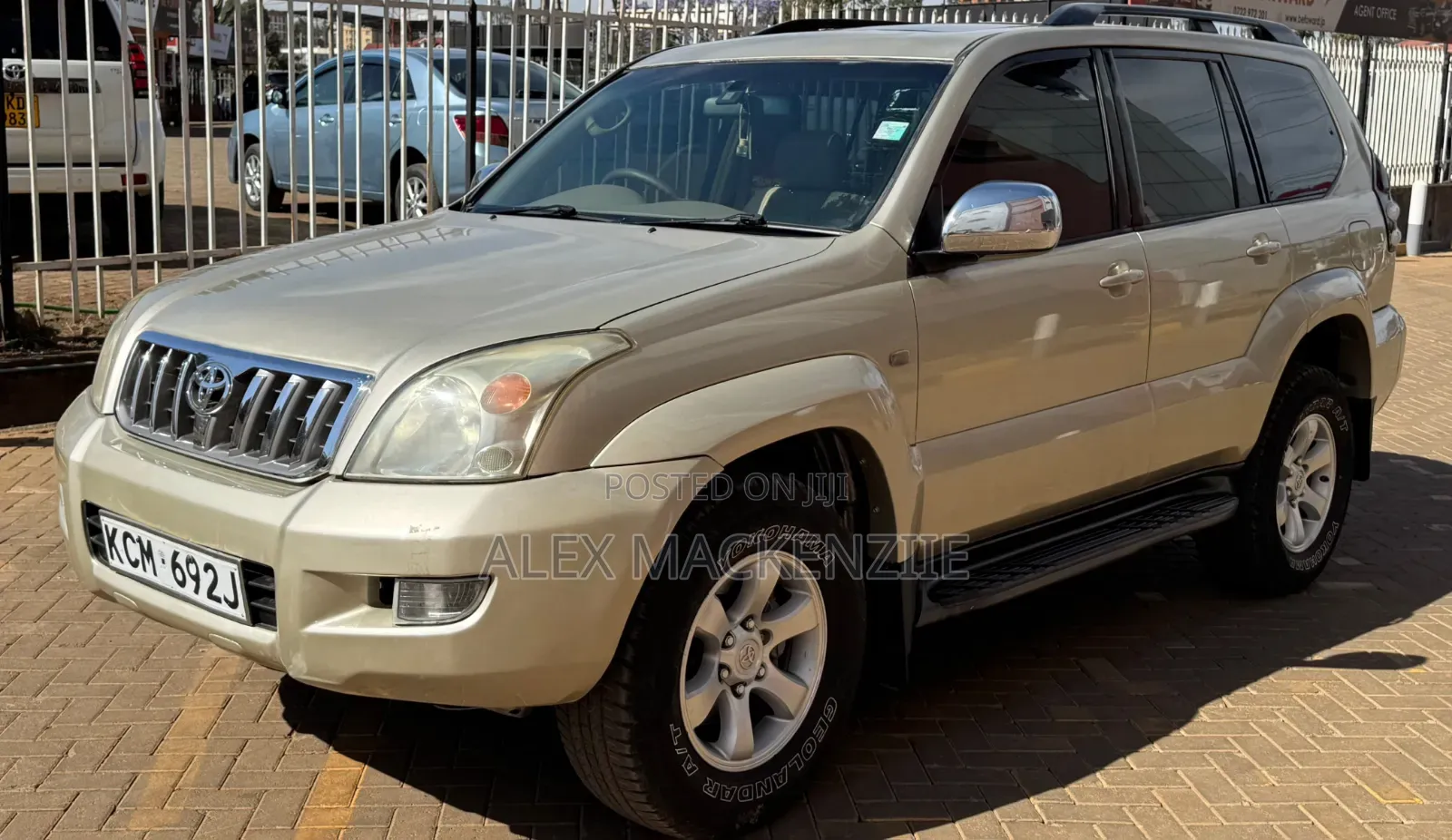 Toyota Land Cruiser Prado 2008 Gold
