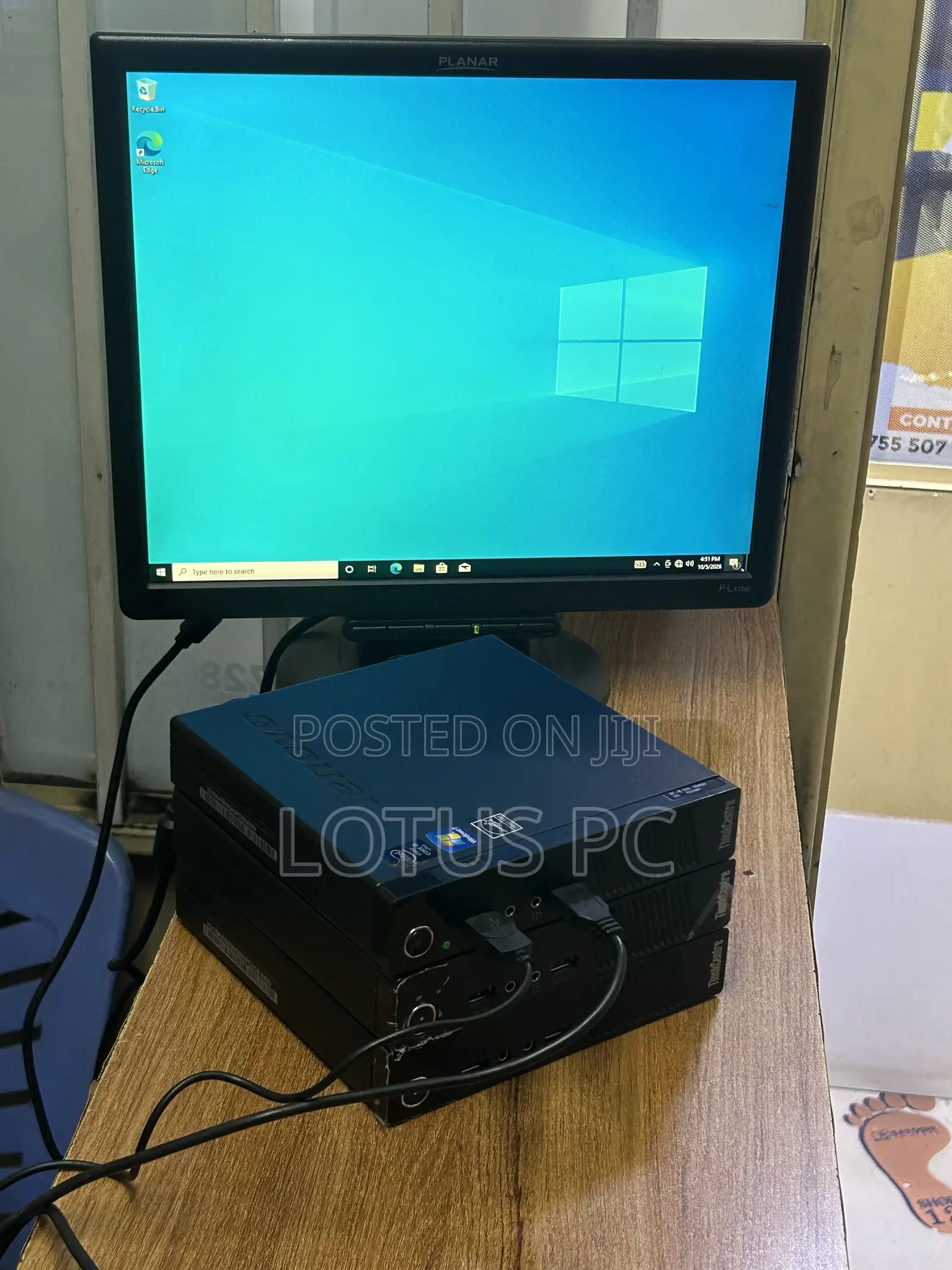 Desktop Computer Lenovo ThinkCentre M93p 8GB Intel Core i5 HDD 500GB