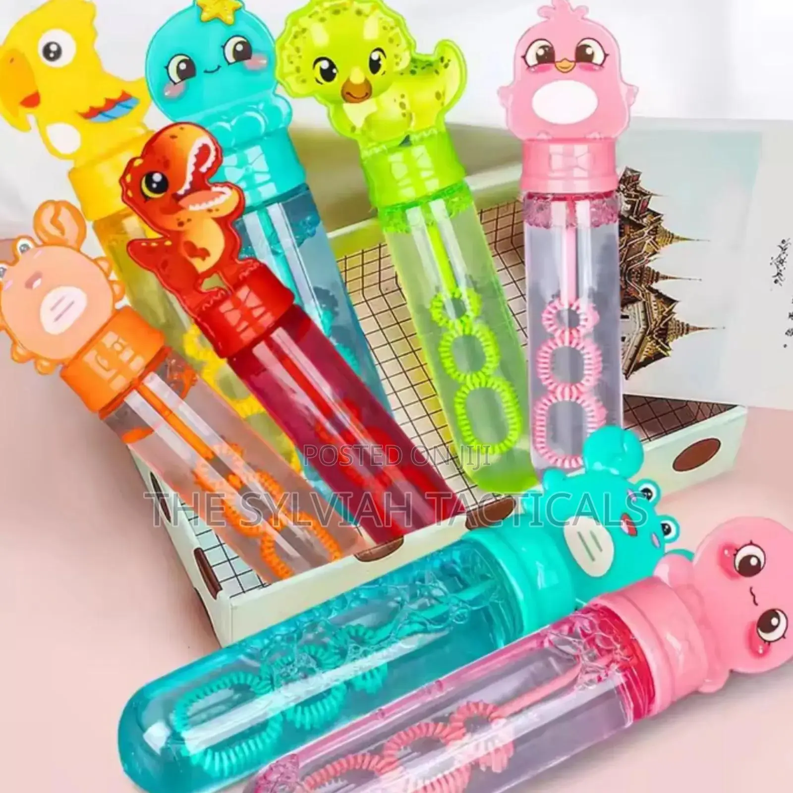 *Kids Toys Multi-Color Optional Children's Mini Bubble Toys Cartoon