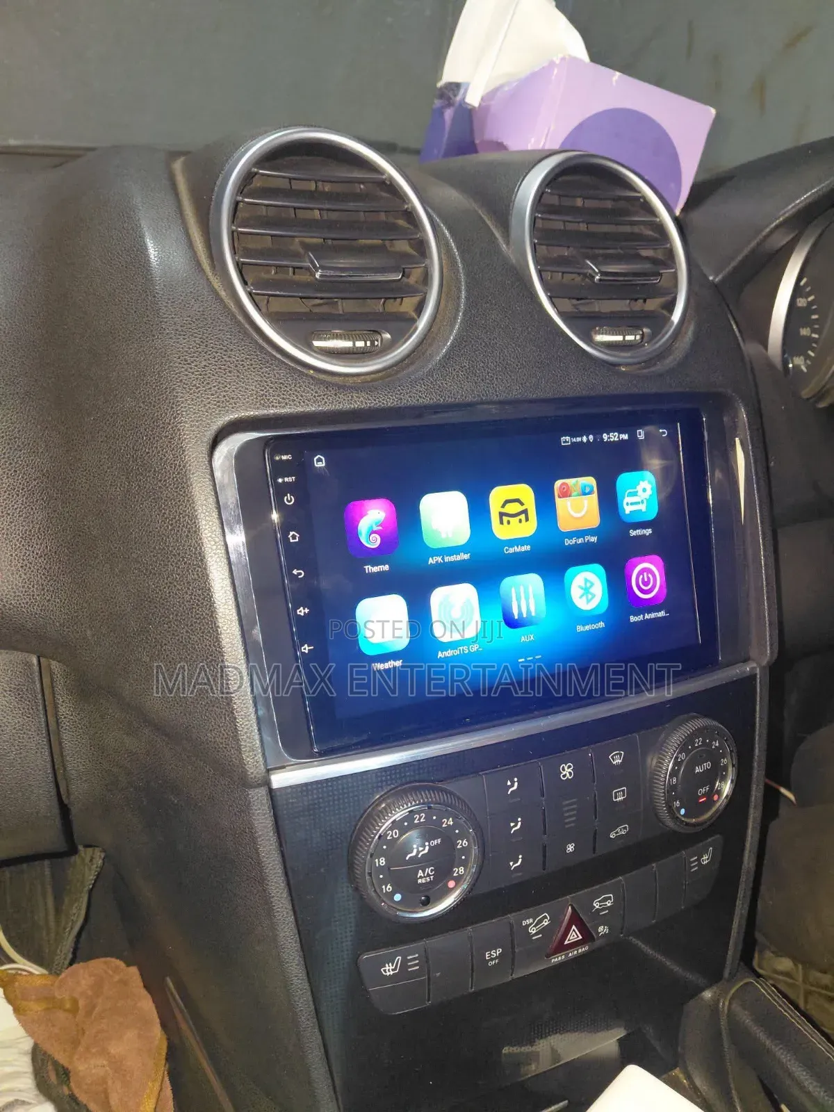 Mercedes Benz Ml350 Head Unit Upgrade Android Radio Receiver