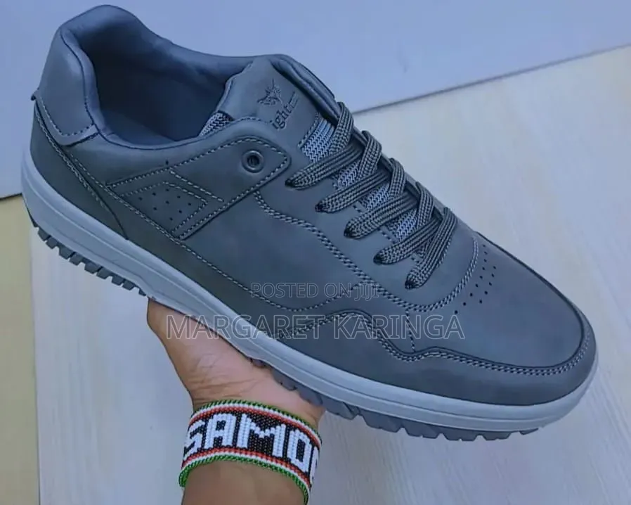 Grey Casual Shoes