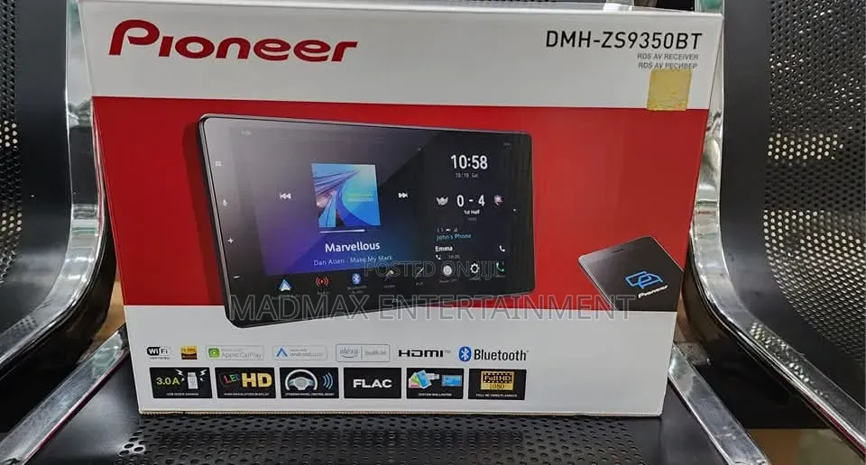 Pioneer DMH-Zs9350Bt Head Unit Receiver