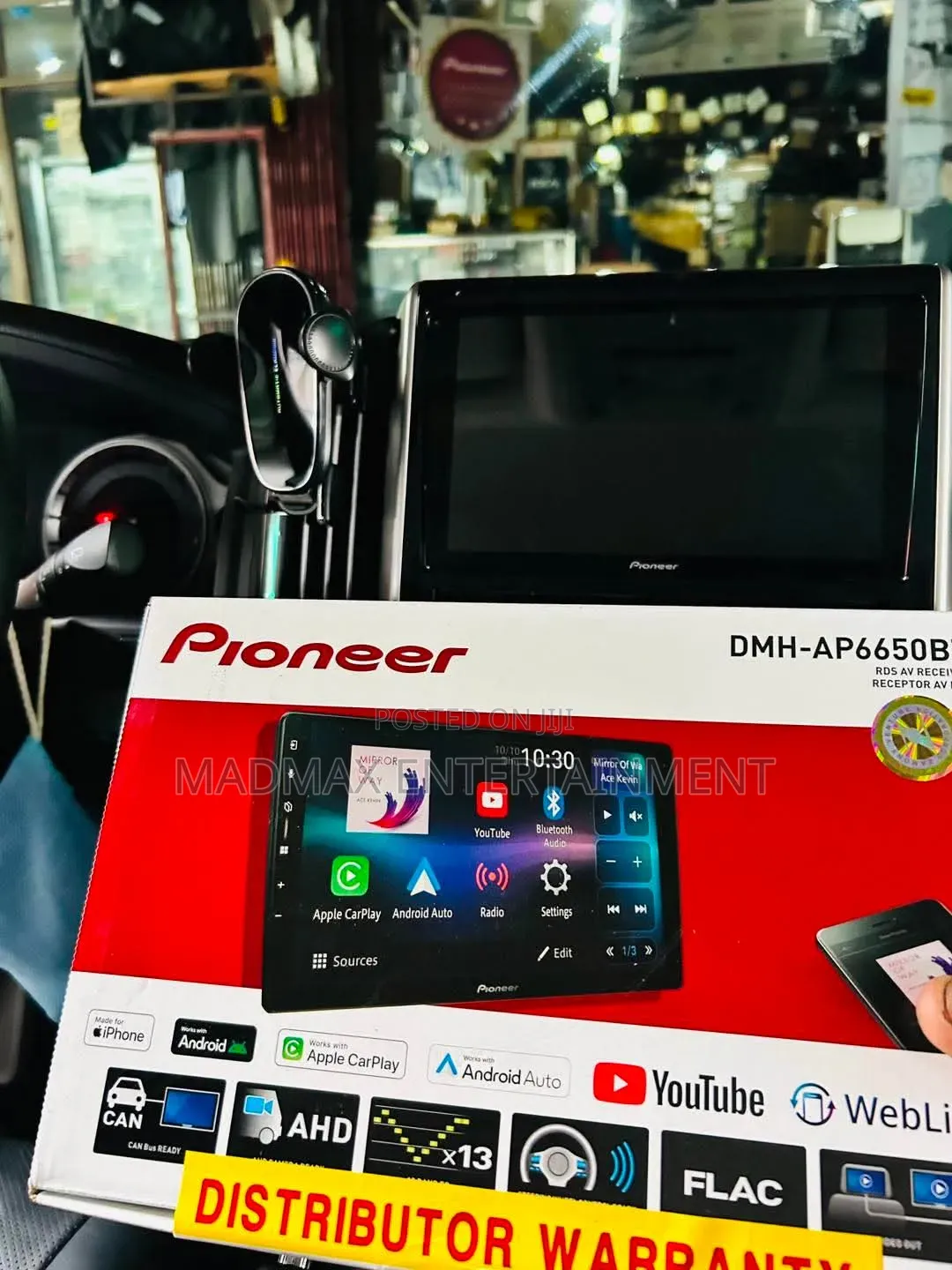 Toyota Landcruiser Lc300 Infotainment Upgrade Pioneer DMH-Ap6650bt