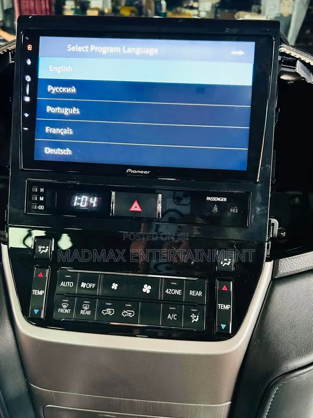 Toyota Landcruiser Lc300 Infotainment Upgrade Pioneer DMH-Ap6650bt