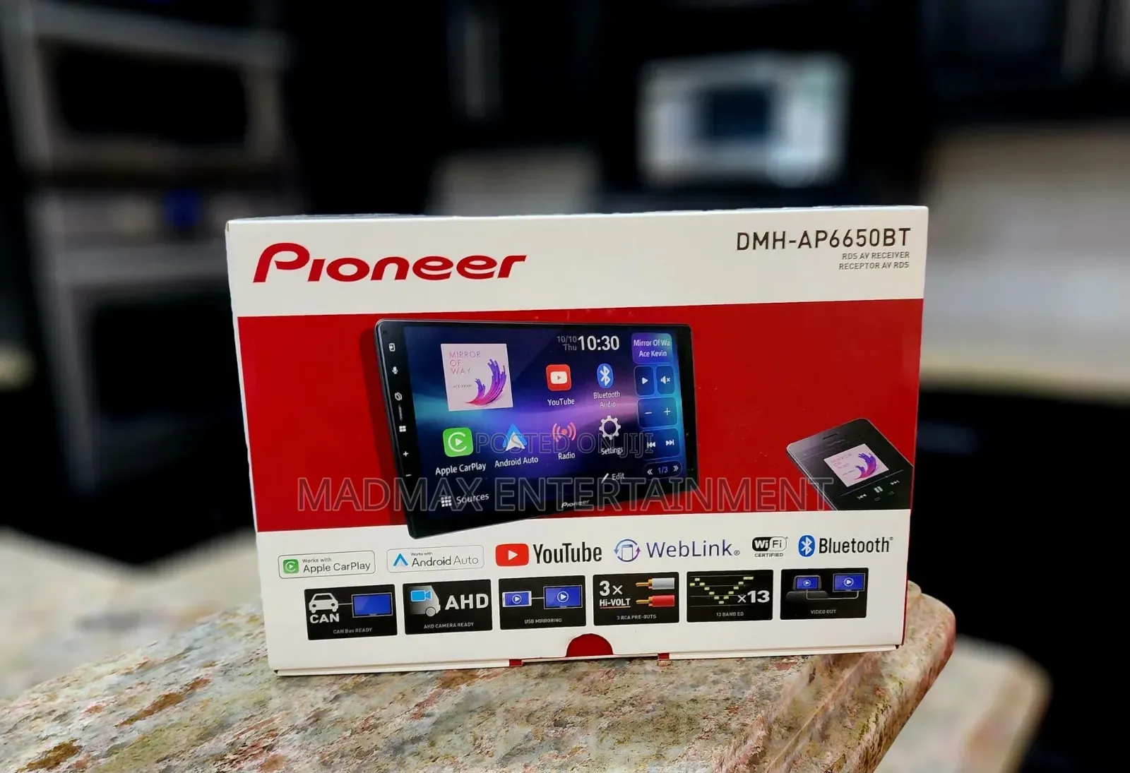Pioneer Dmh-Ap6650Bt.Head Unit Receiver