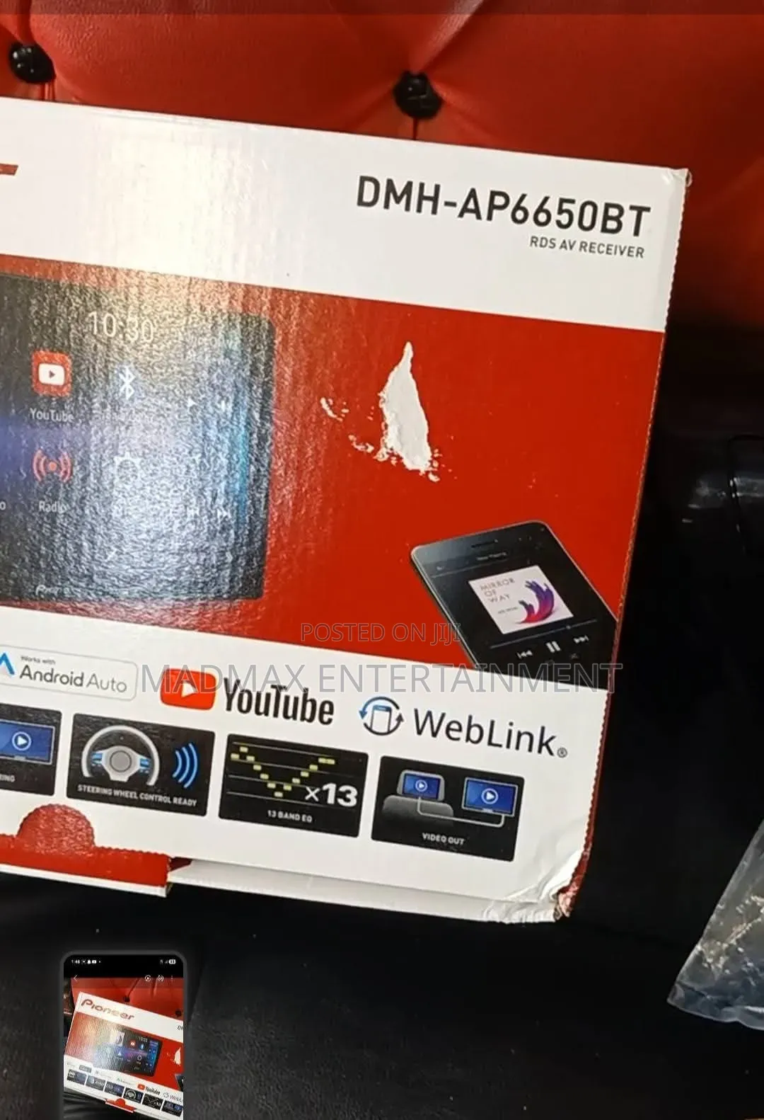 Pioneer Dmh-Ap6650Bt.Head Unit Receiver
