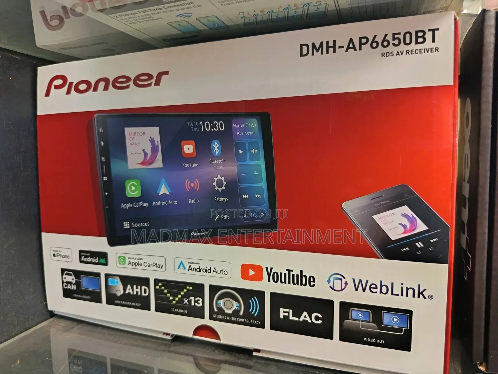 Toyota Hilux Gd6 Infotainment Upgrade Pioneer DMH Ap6650t