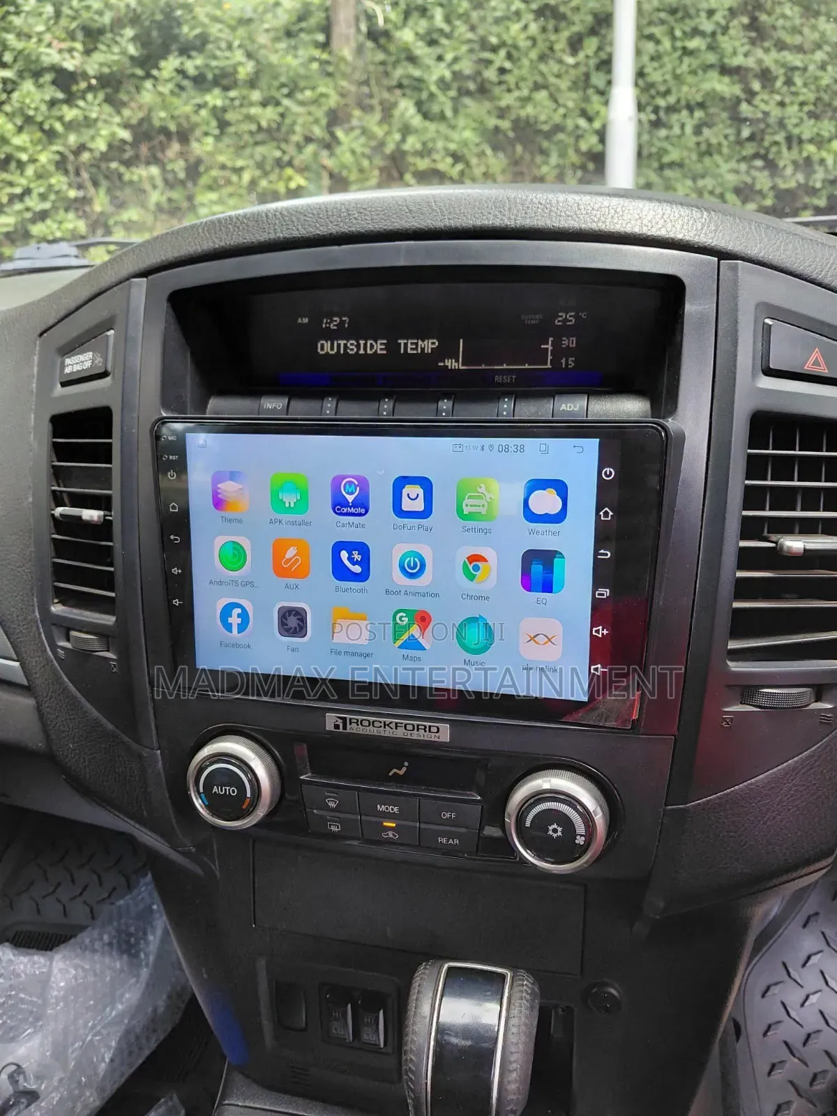 Mitsubishi Pajero V80/V90 Series Infotainment Upgrade Smart Radio