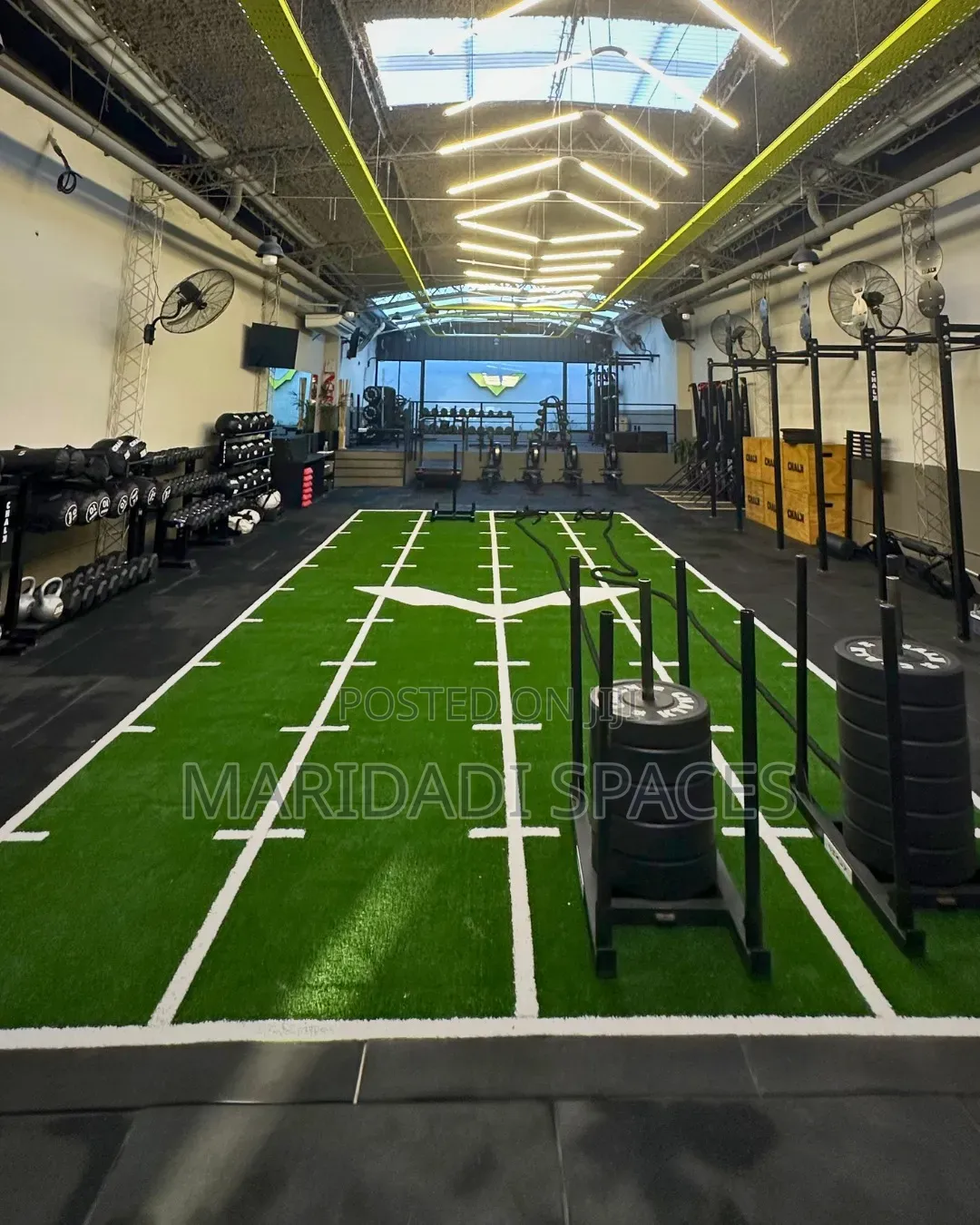 Gym Artificial Turf Grass 20mm -Heavy Duty Turf for Gym & Fitness Area