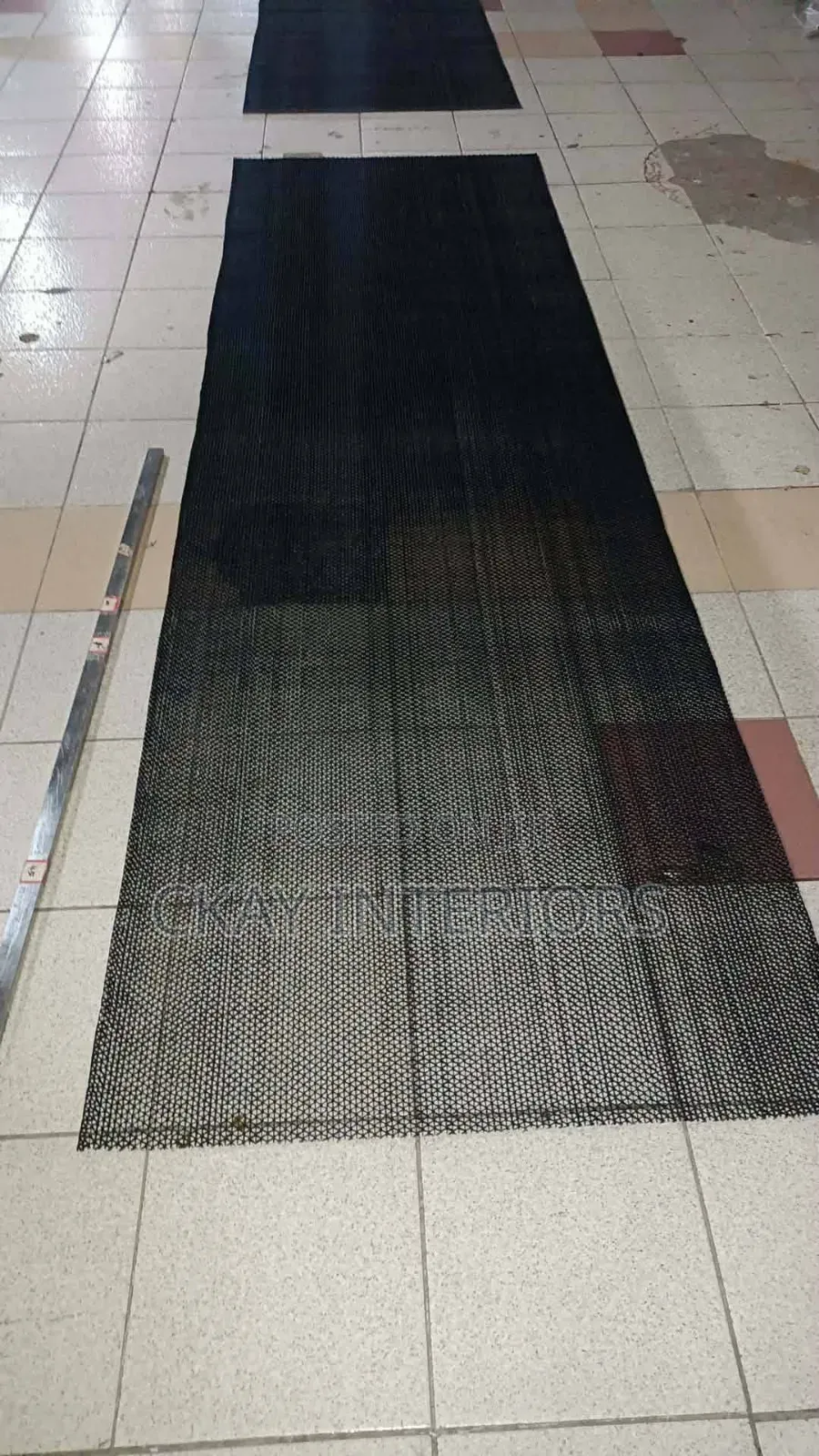 Ideal for Kitchens, Bathrooms and High-Traffic Area Perforated PVC Mat