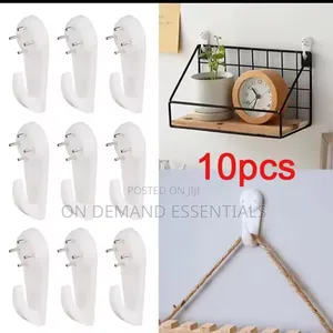 Traceless Wall Hanging Hooks 10pc