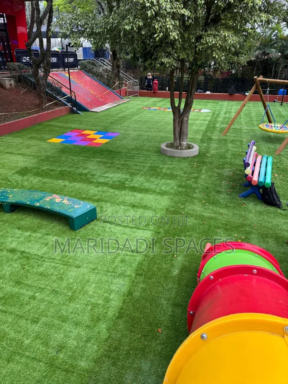 Kindergarten & School Playground Grass Carpet 35mm -Safe for Children