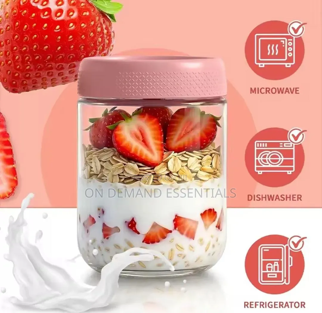 3pc Set Glass Food Storage Containers