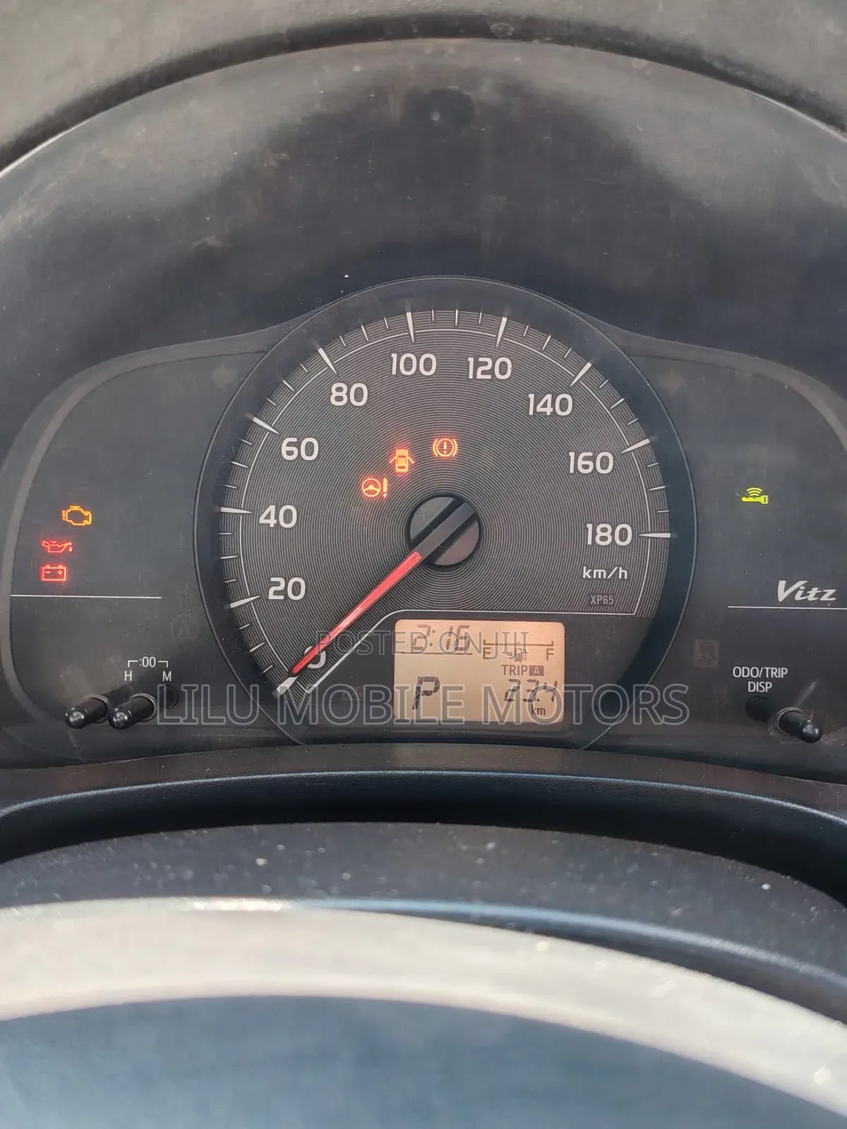 Toyota Vitz 2012 Brown
