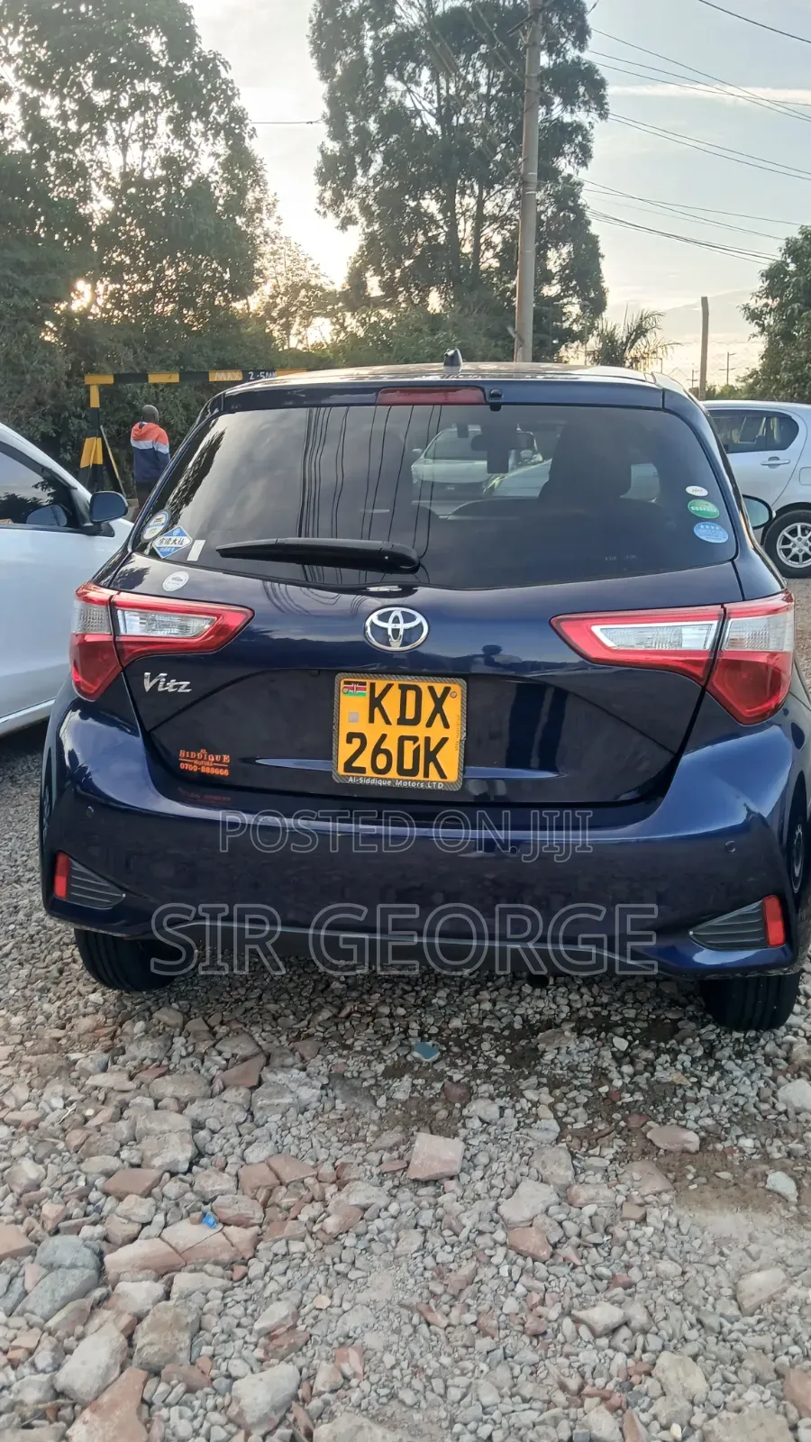 Toyota Vitz 2019 Blue