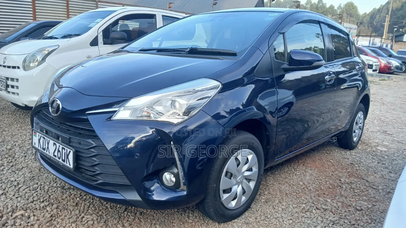 Toyota Vitz 2019 Blue