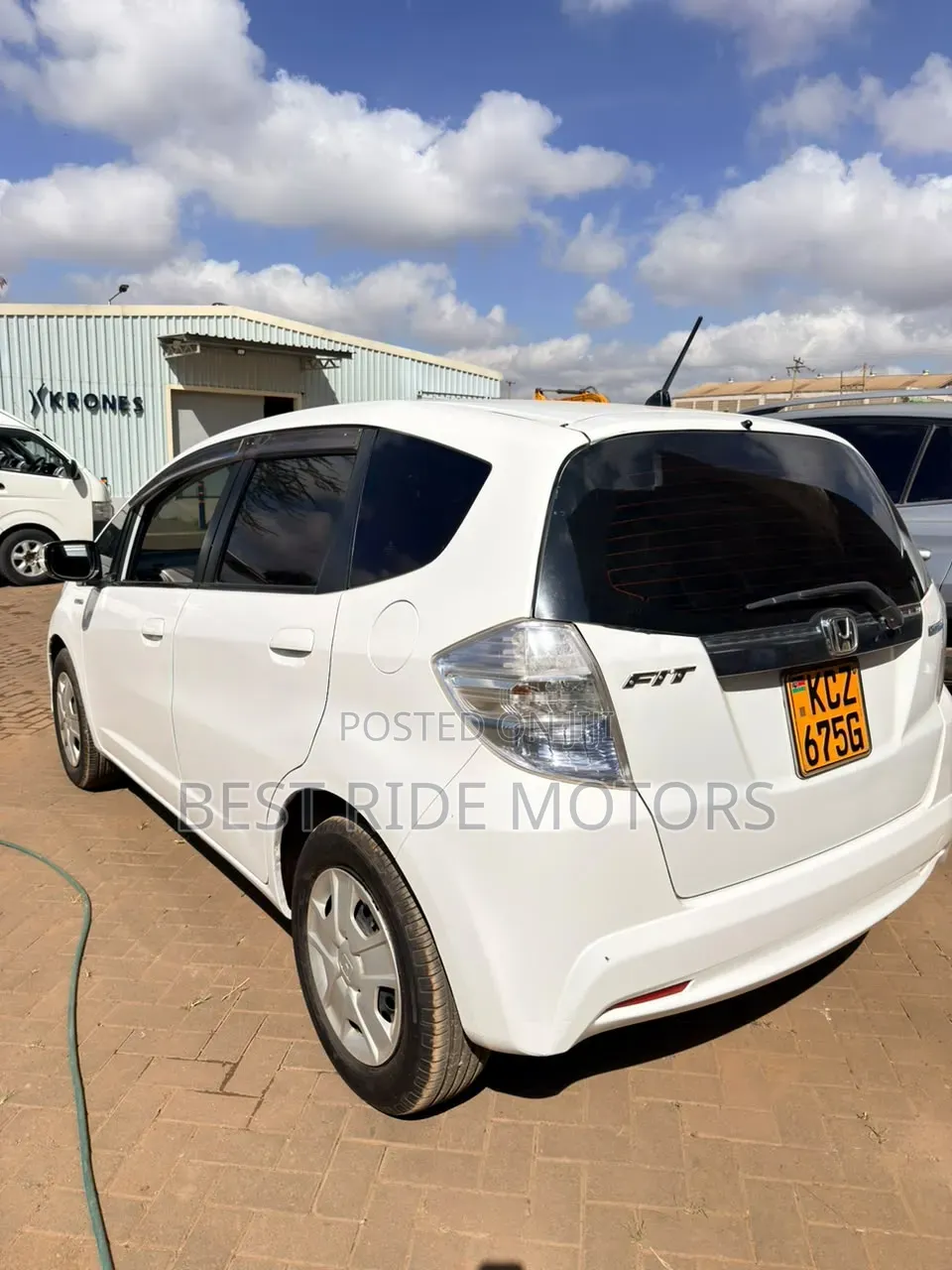 Honda Fit 2013 White