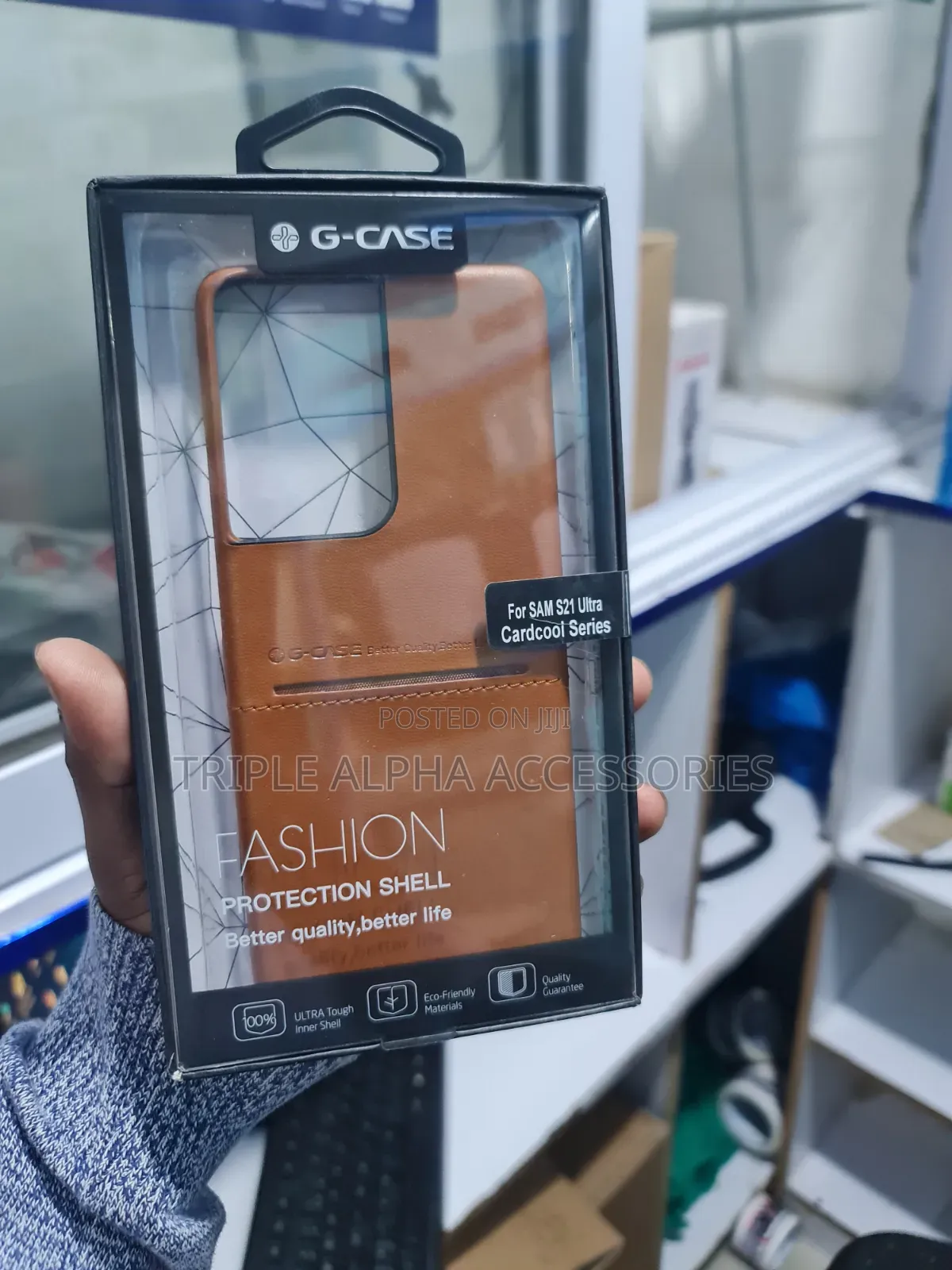 G-Case, Wallet Cover for Galaxy S21 Ultra