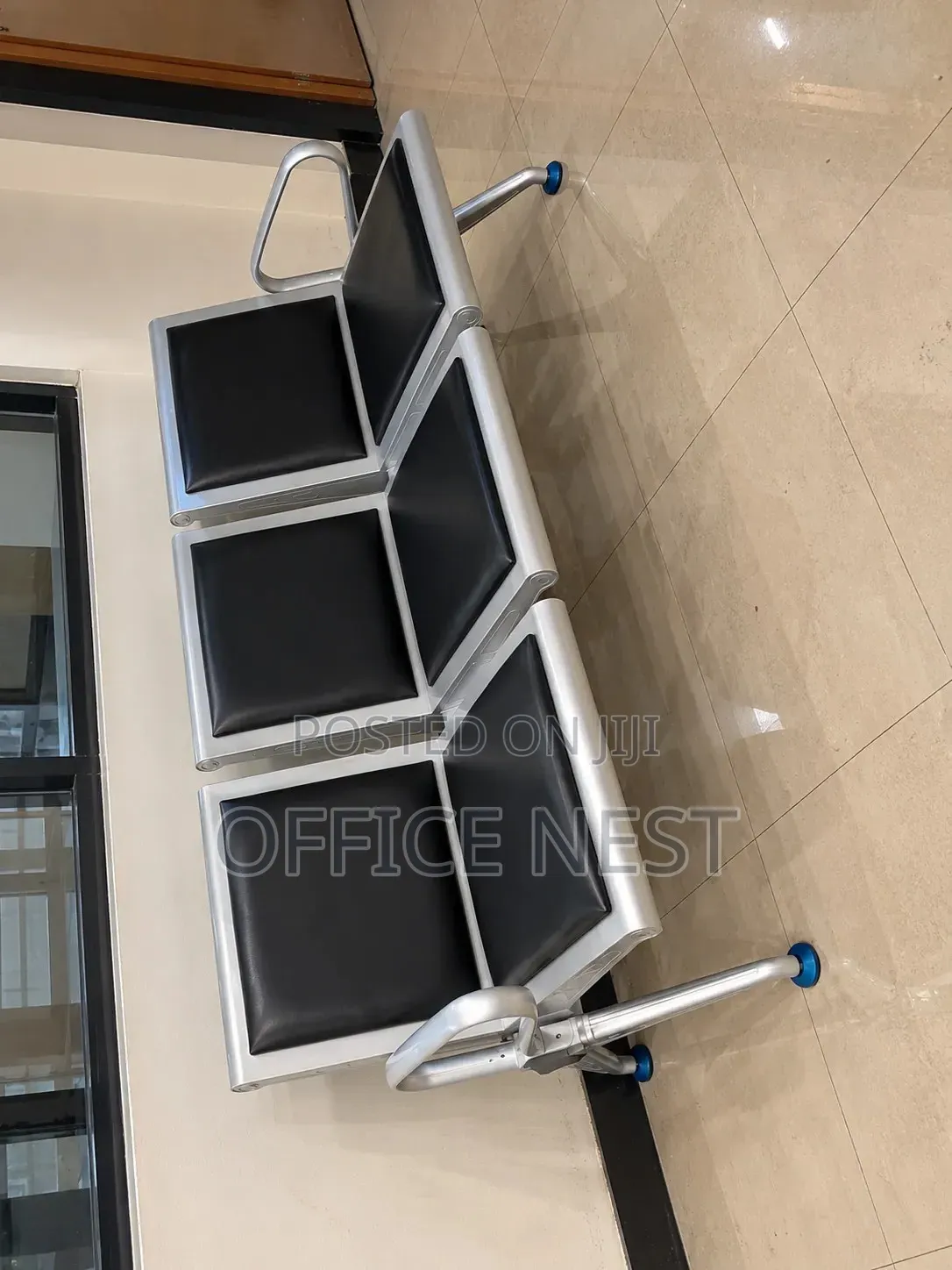 3 Seater Waiting Chair – Office Reception Bench.
