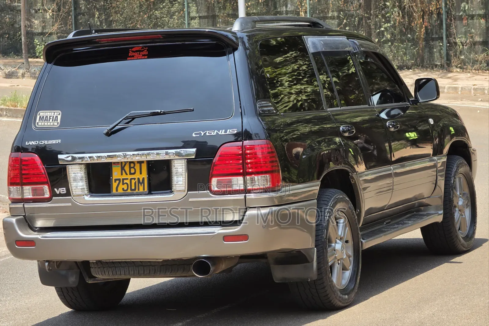 Toyota Land Cruiser Cygnus 4.7 2005 Black