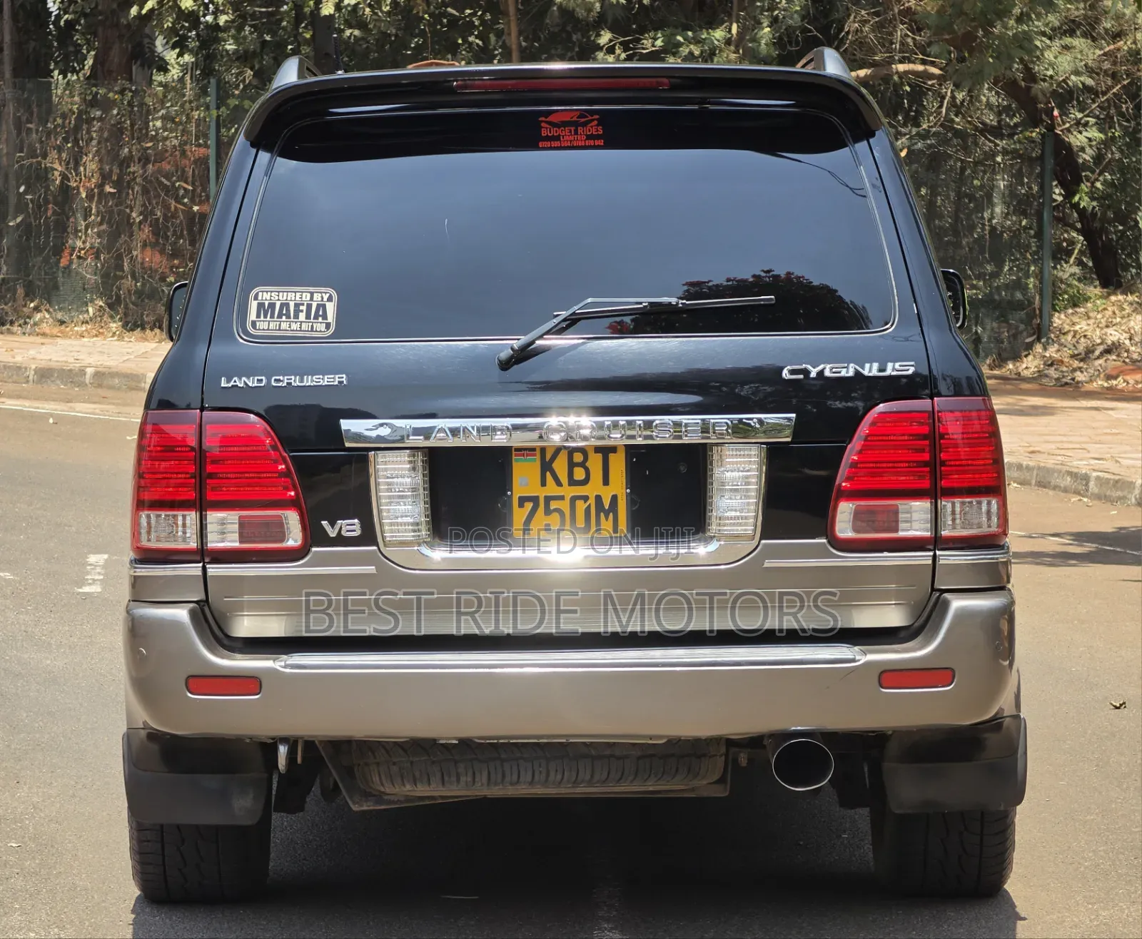 Toyota Land Cruiser Cygnus 4.7 2005 Black