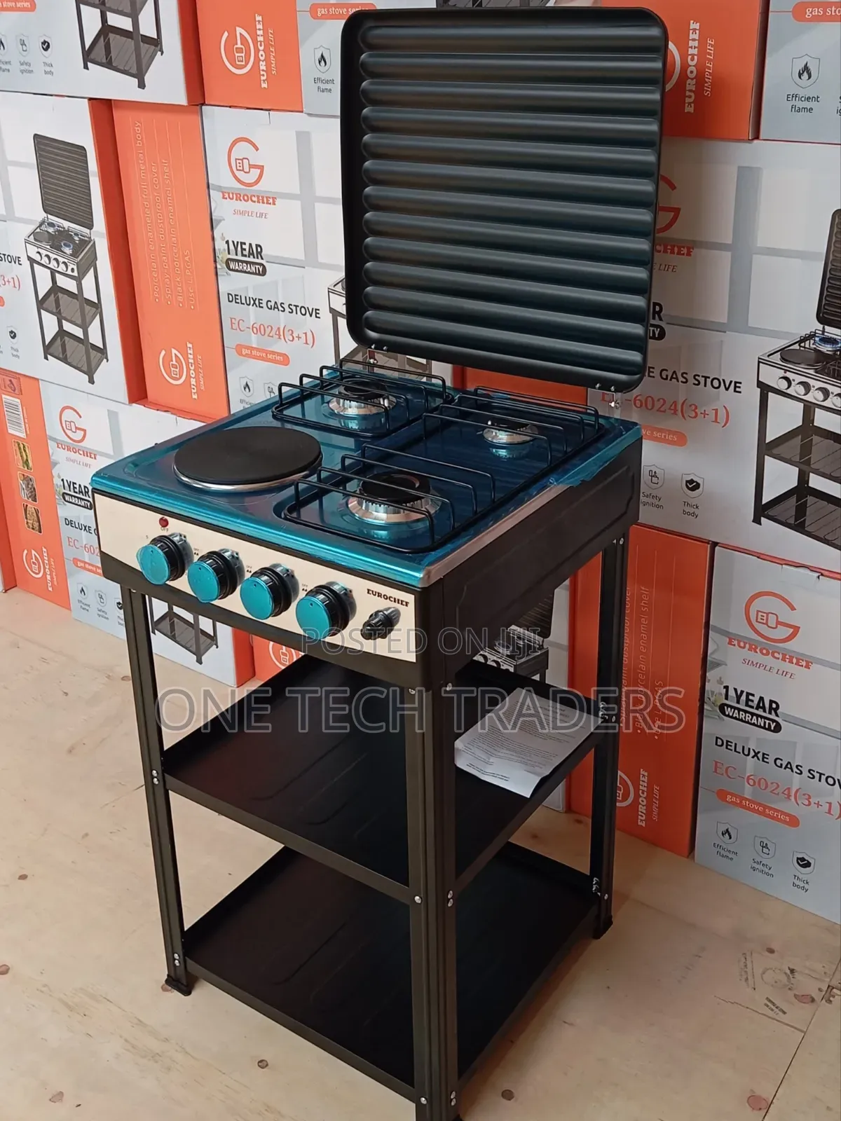 Standing Cooker With Shelf 3+1