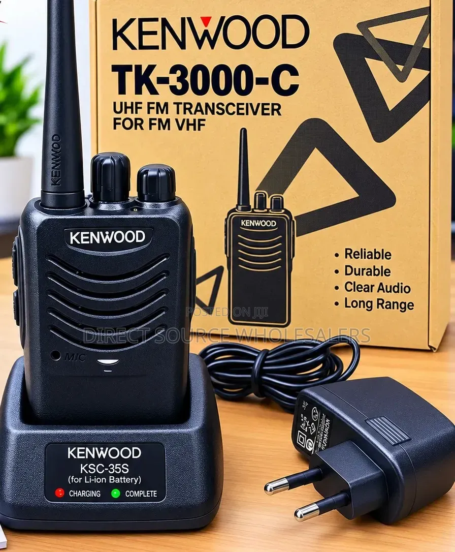 Kenwood TK-3000-C UHF Two Way Radio Walkie Talkie