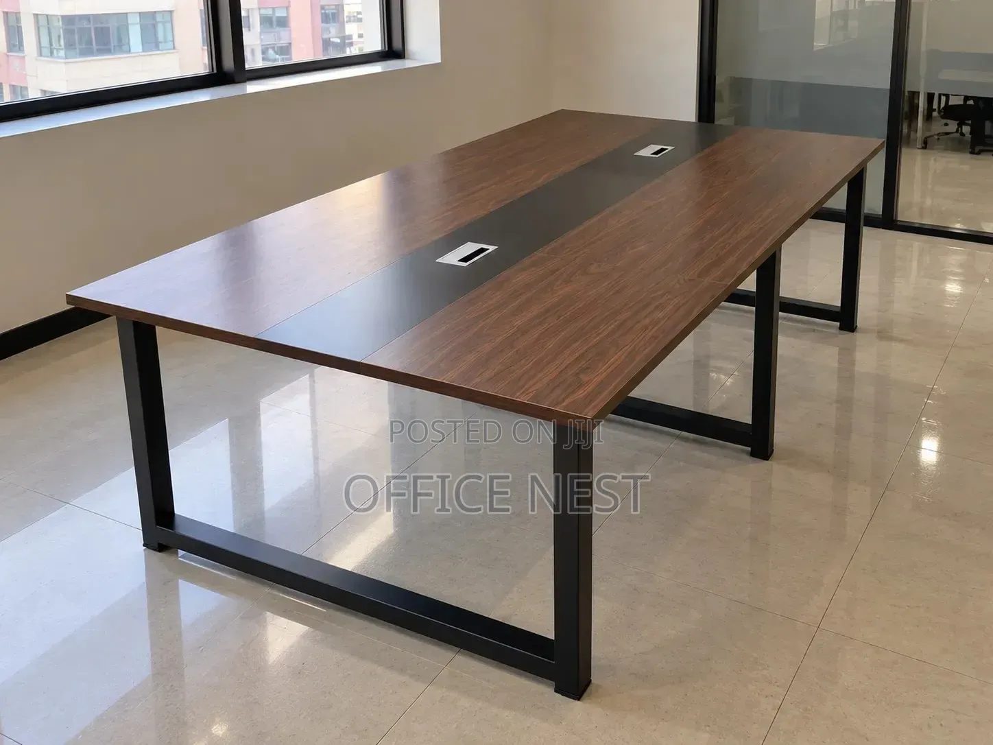 Modern Conference Table – Large Office Meeting Room Table